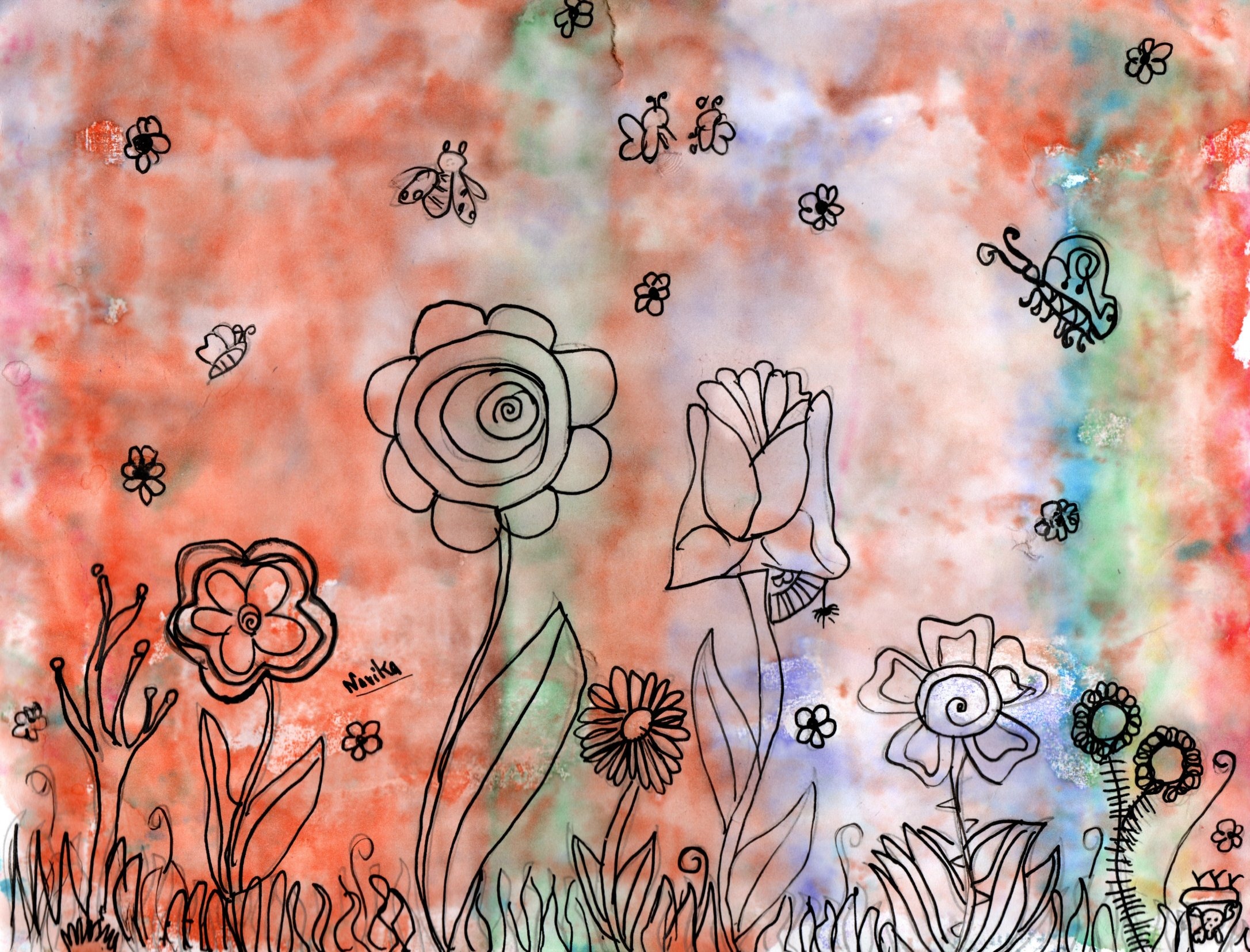 Mono-printing