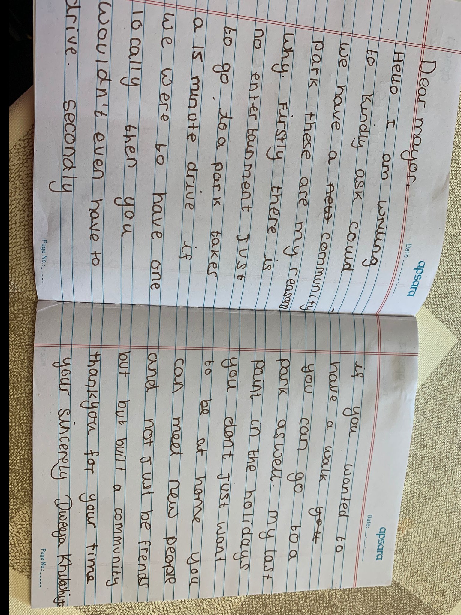 writing