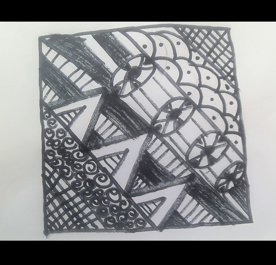 VANYA'S ART ZENTANGLE!!!!!!!!!!