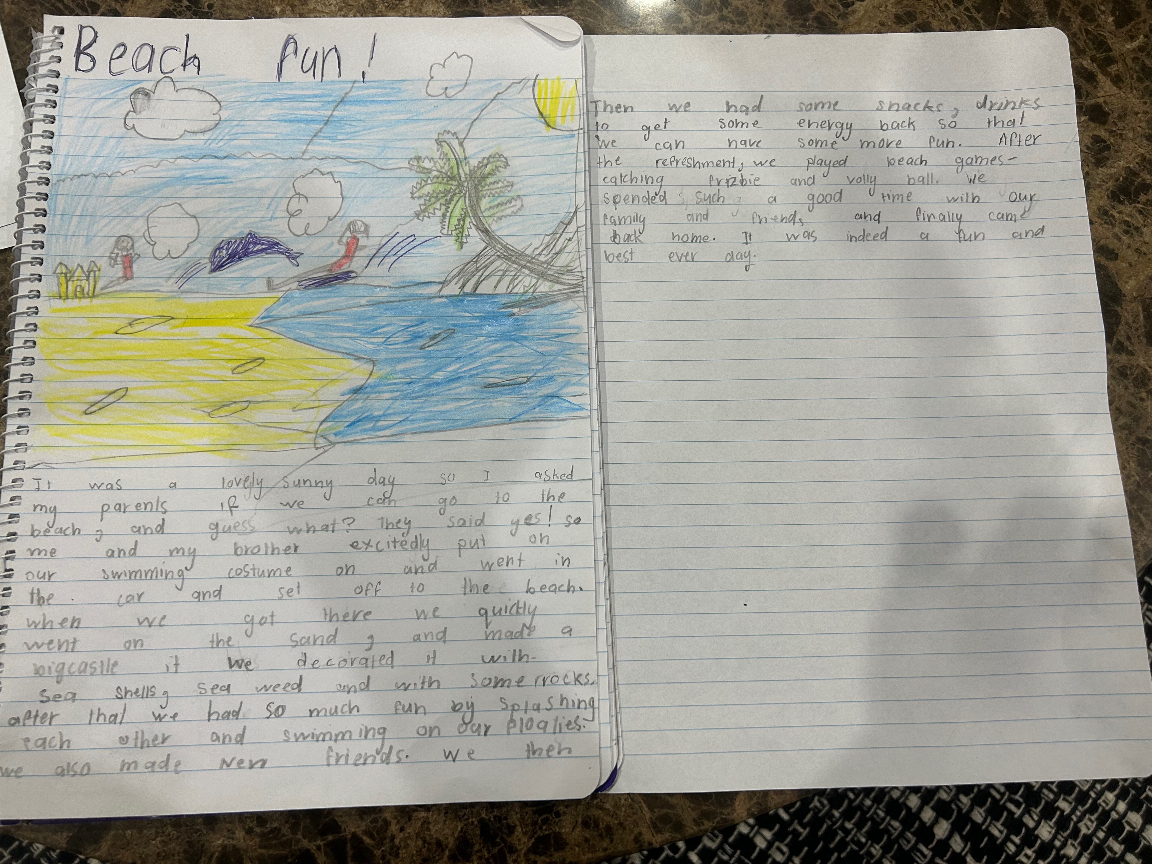 Summer Canvas challenge - Beach fun