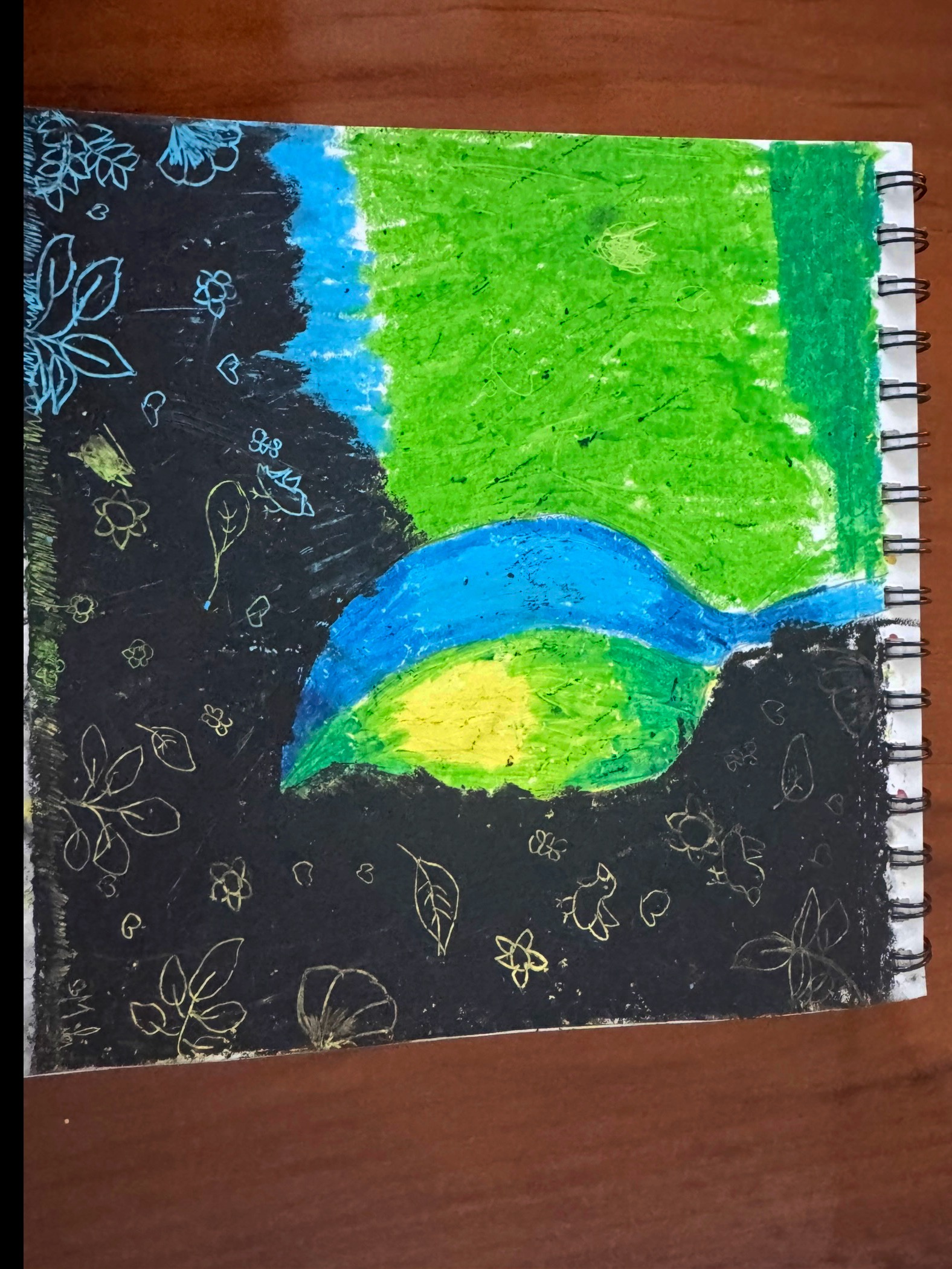 Oil pastels 