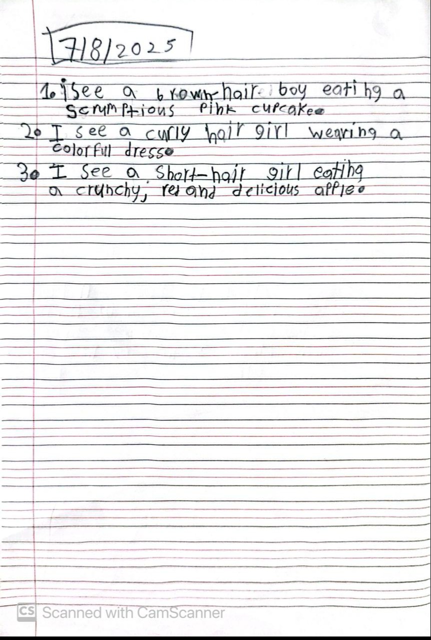 descriptive writing
