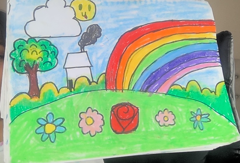 VANYA'S RAINBOW ARTWORK
