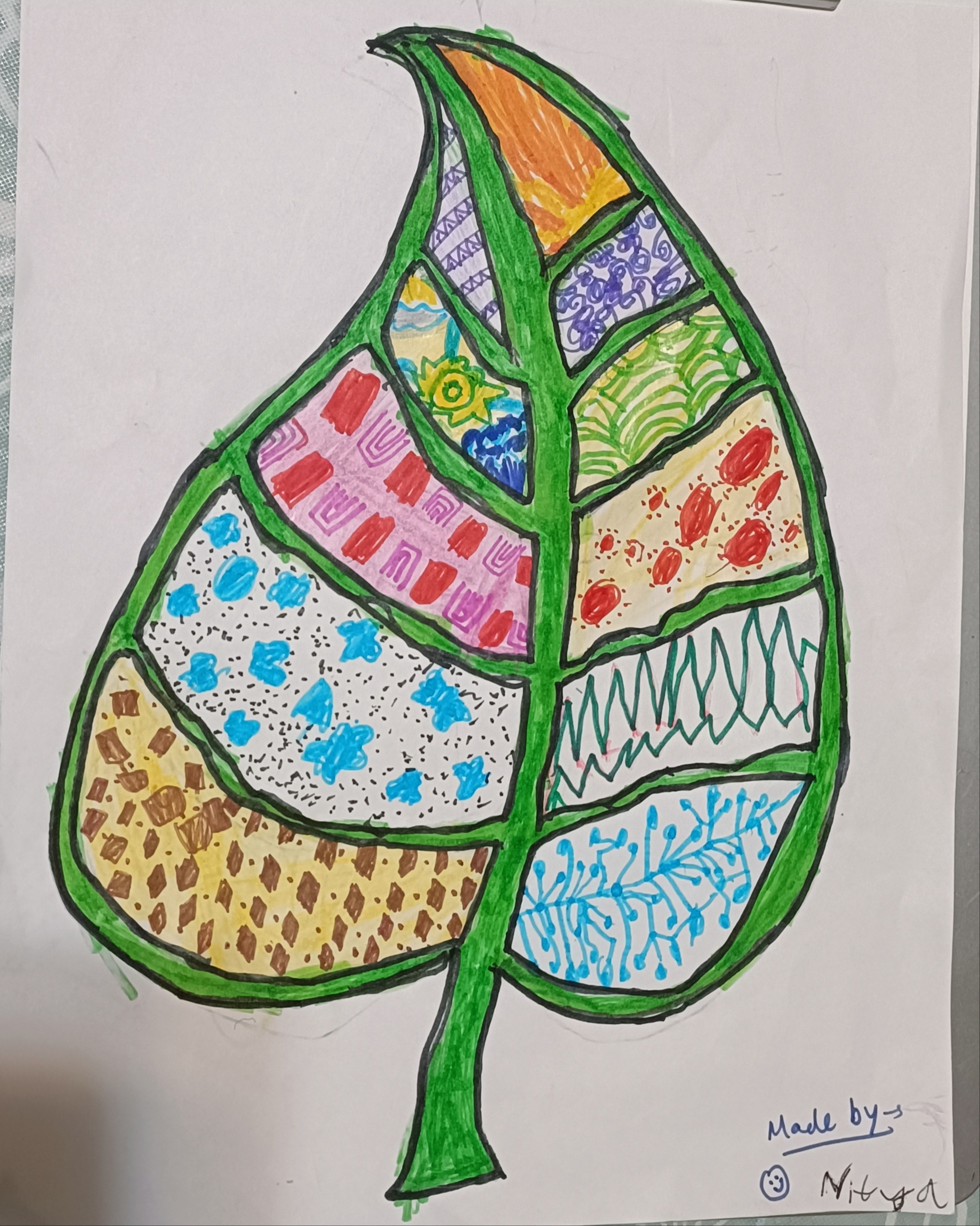 A beautiful leaf