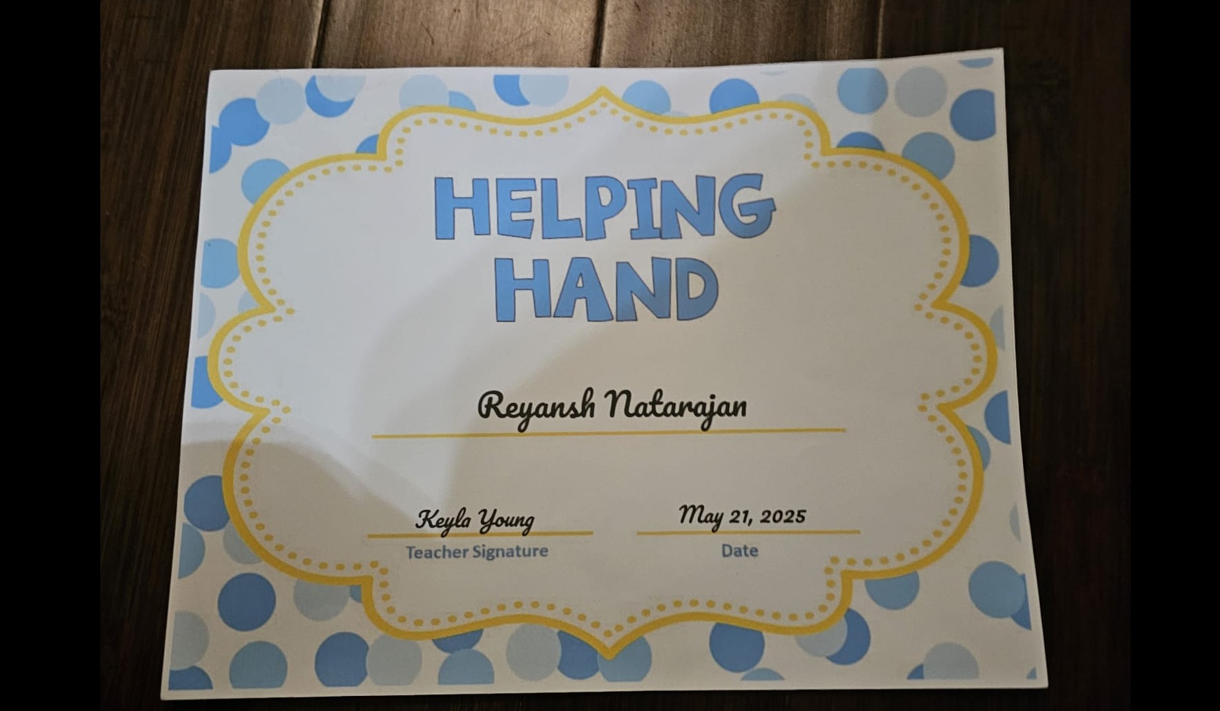 Helping Hand