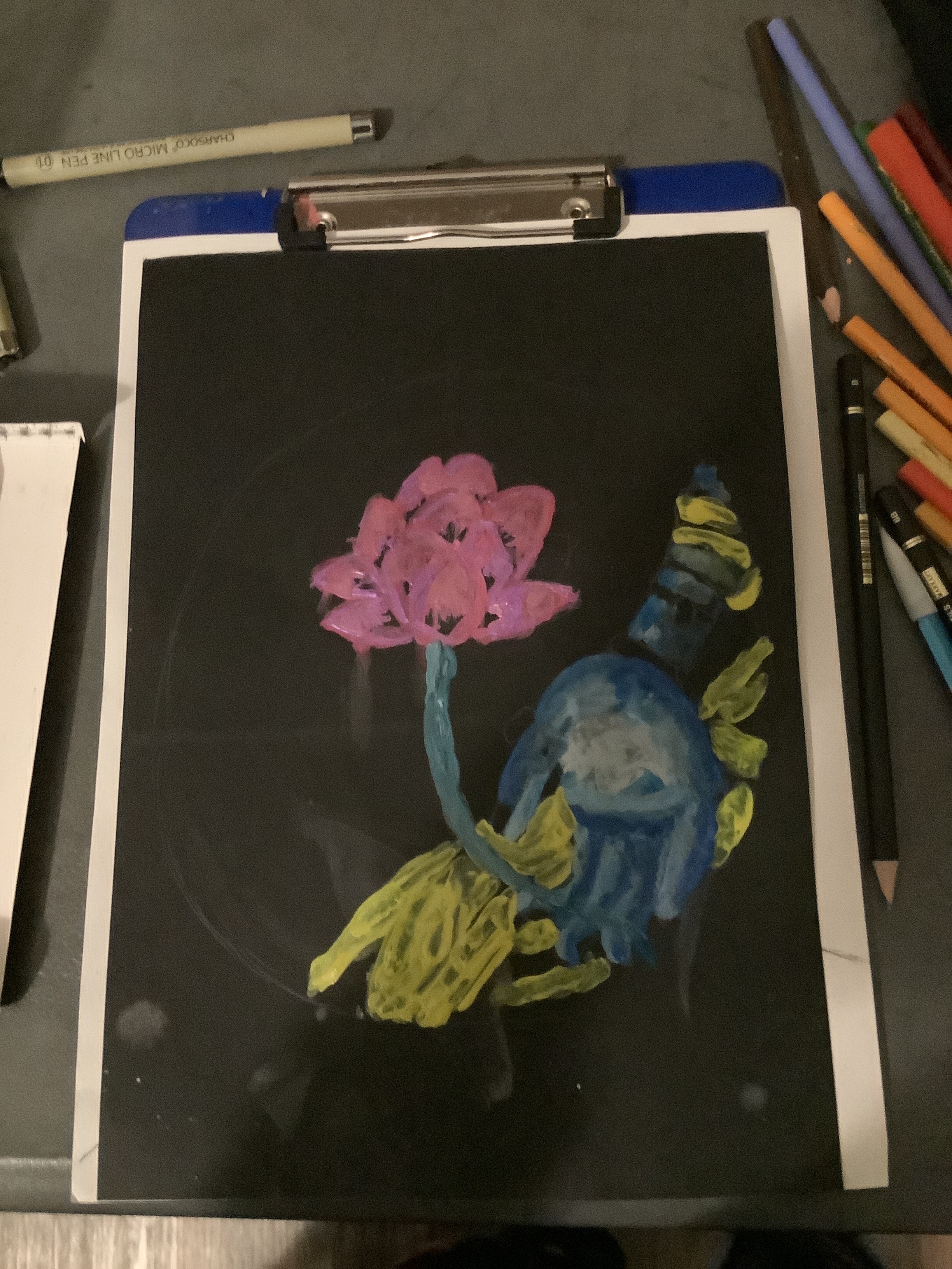 Krishna’s hand