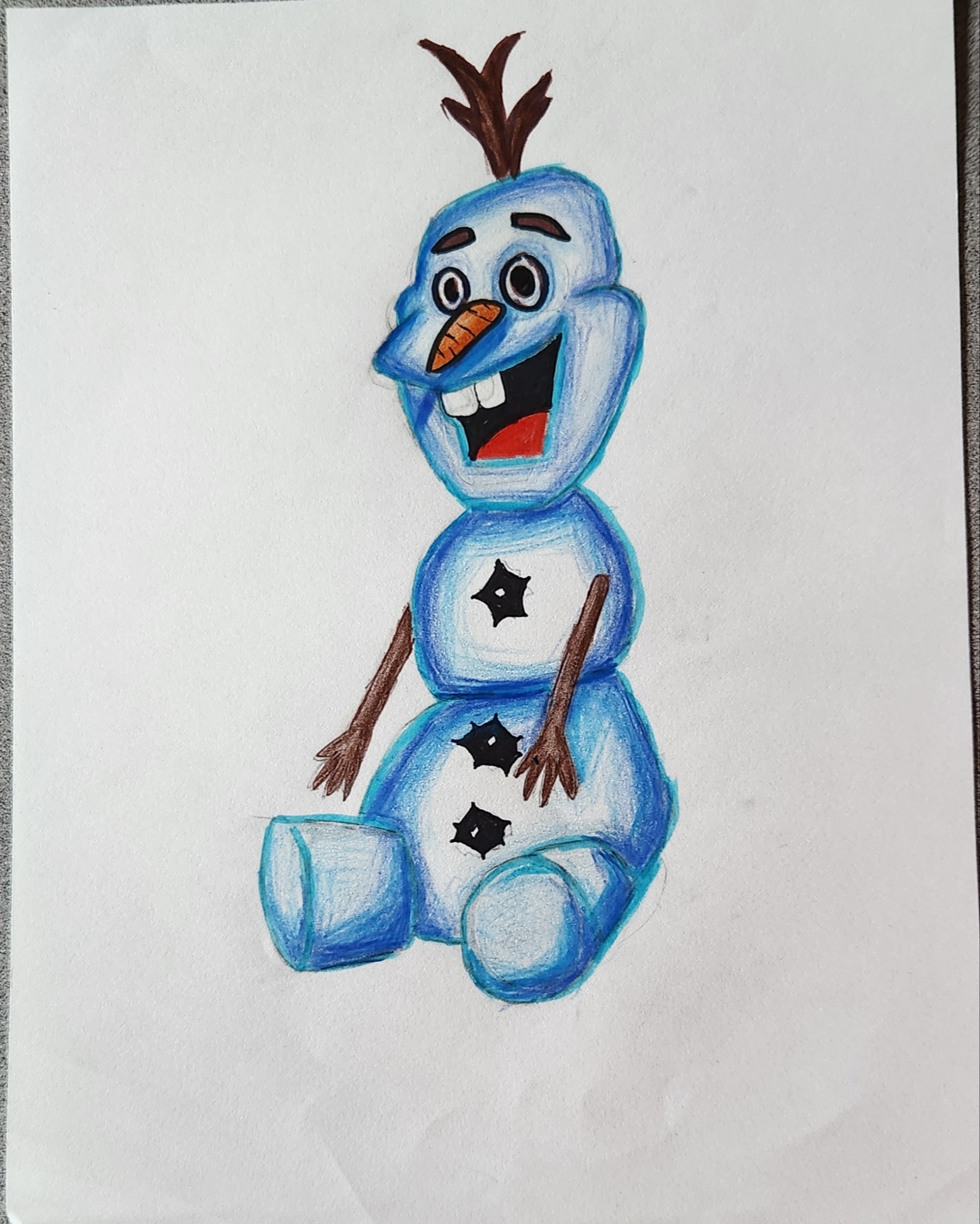 Shading olaf