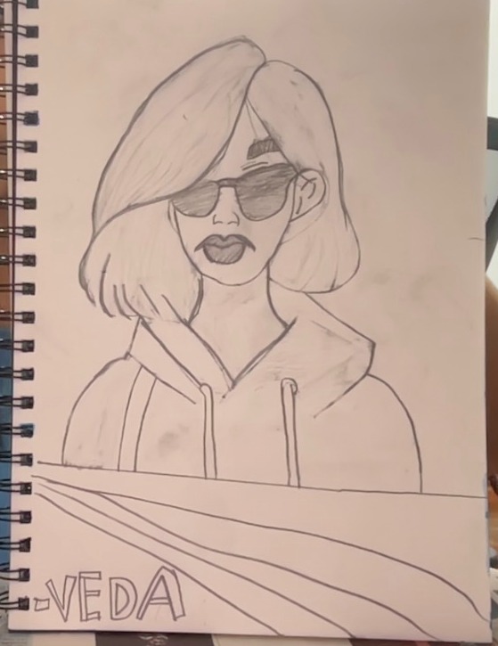 drawing of a girl