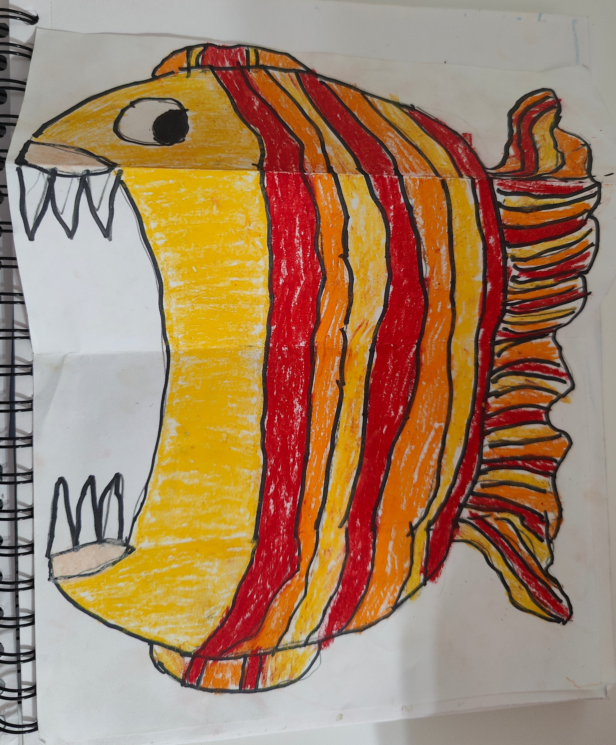 Ferocious Fish by Samaira Gupta