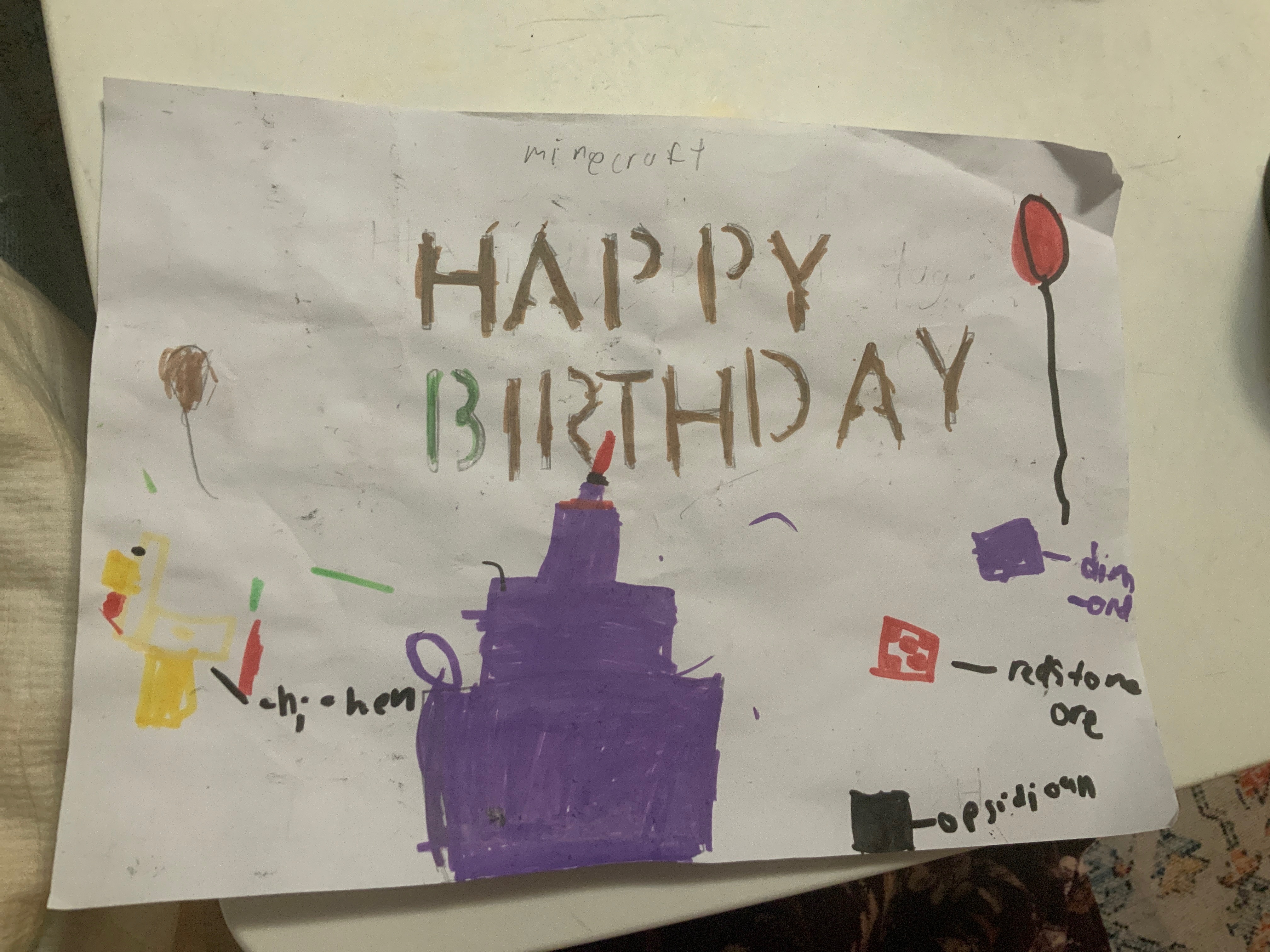 Happy birthday banner