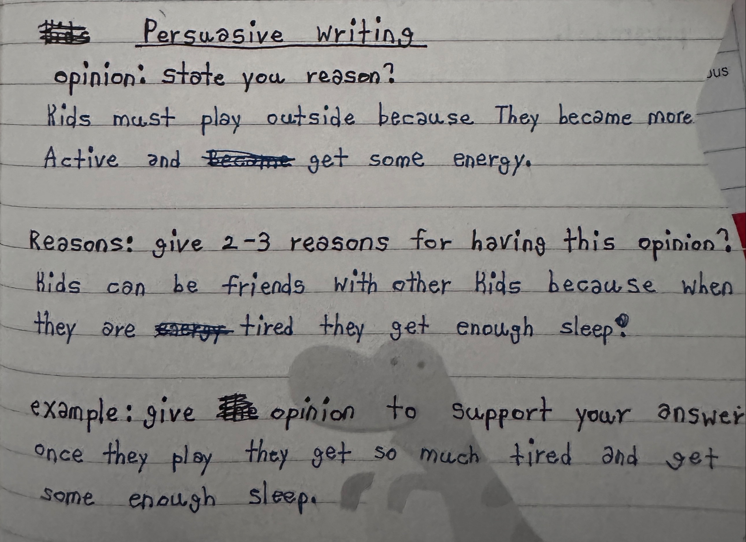 Persuasive Writing