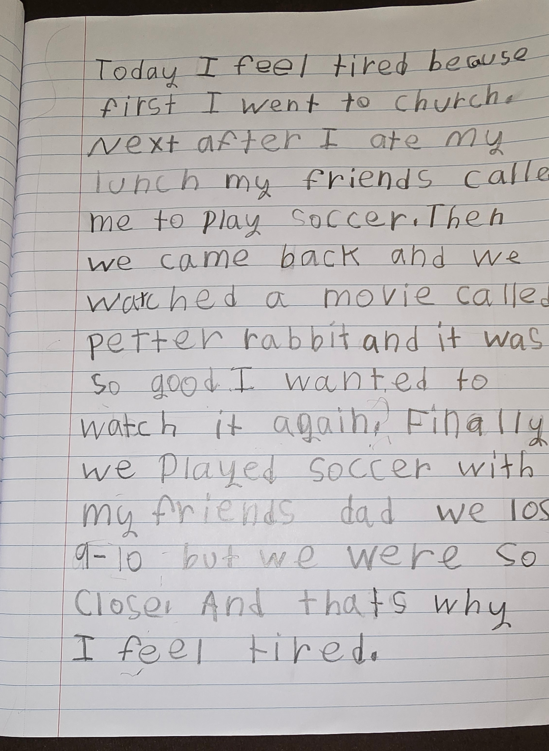 Creative writing 