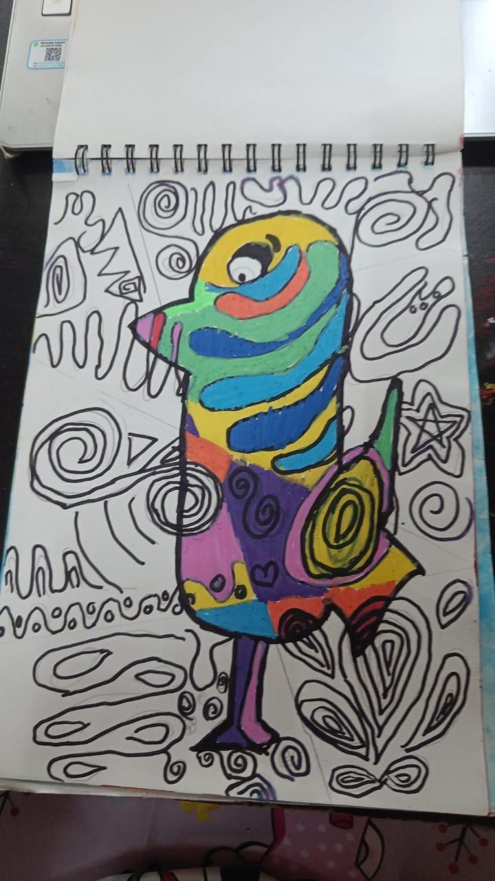 dancing bird