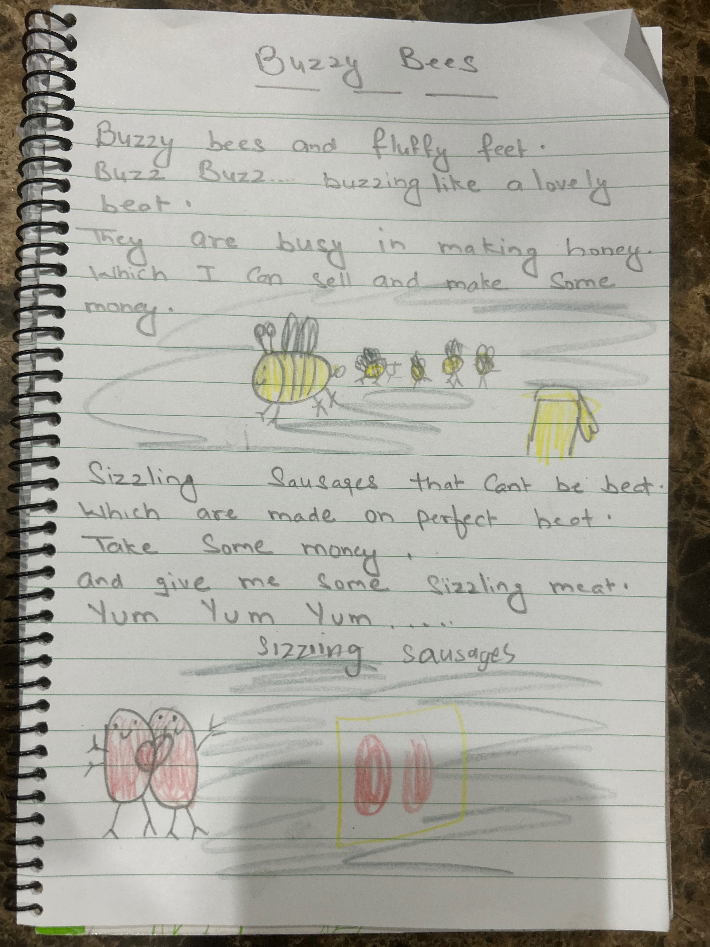 Poem using Onomatopoeia 
