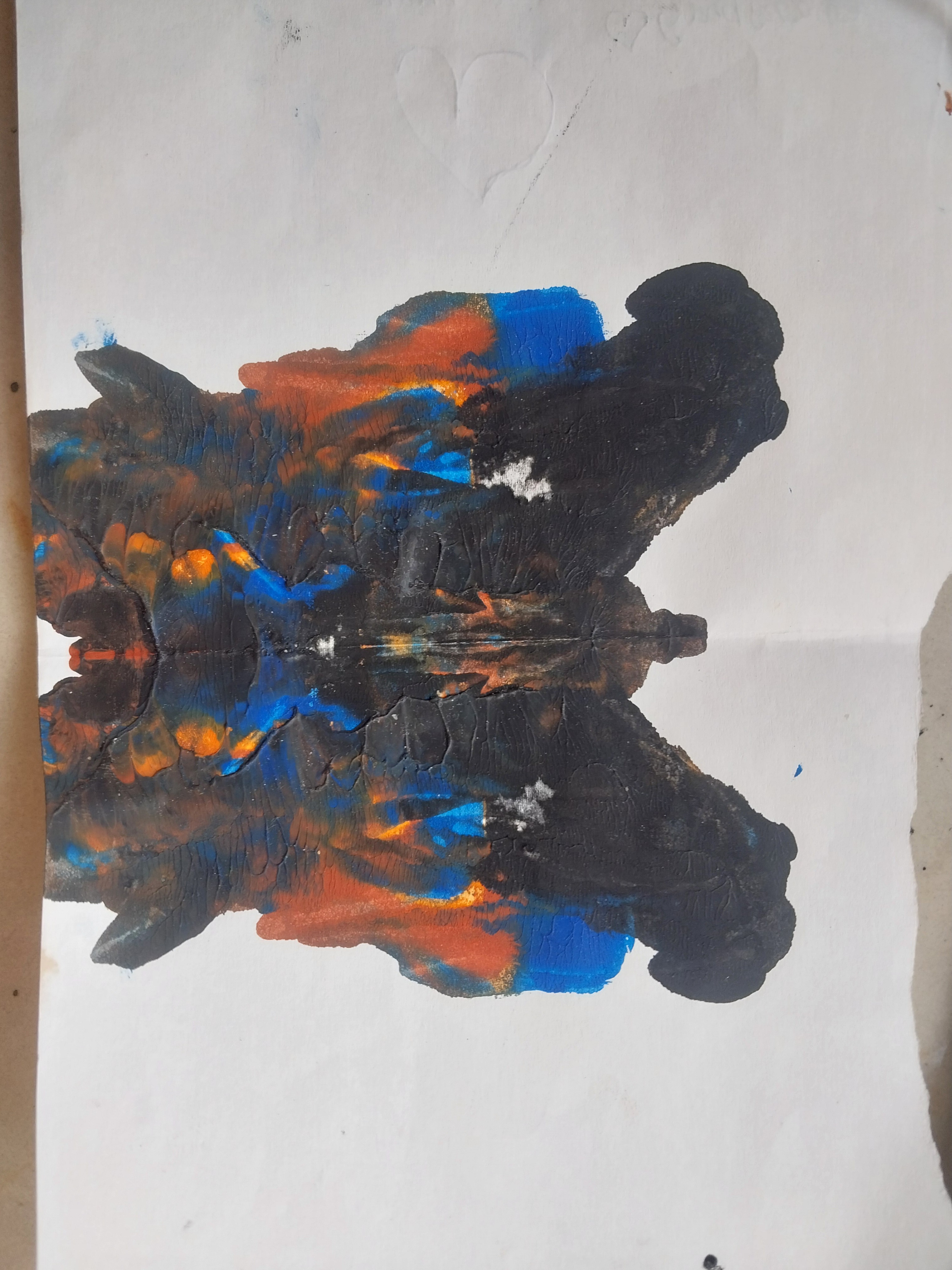 Butterfly paint art