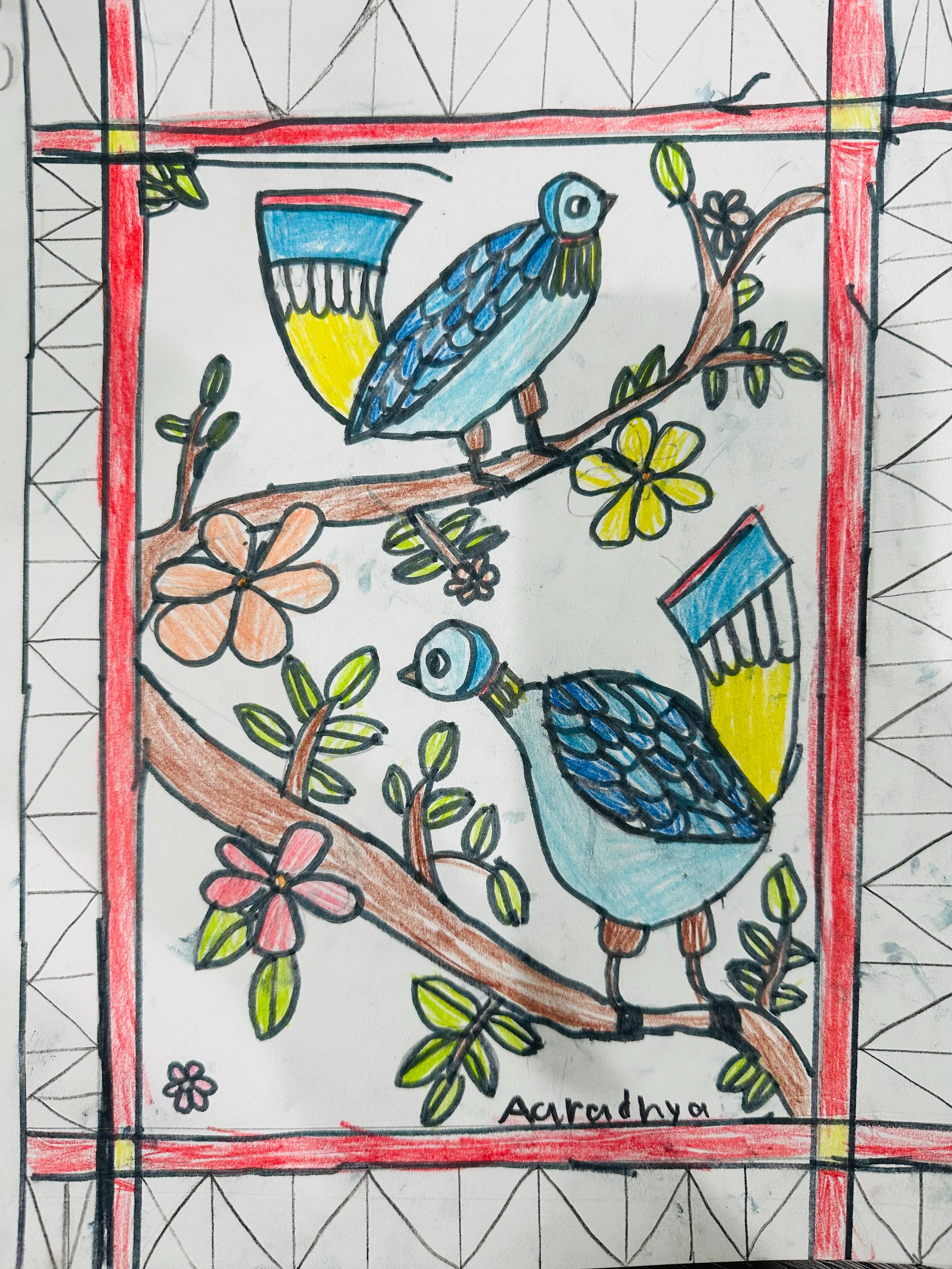 Aaradhya Drawing 2