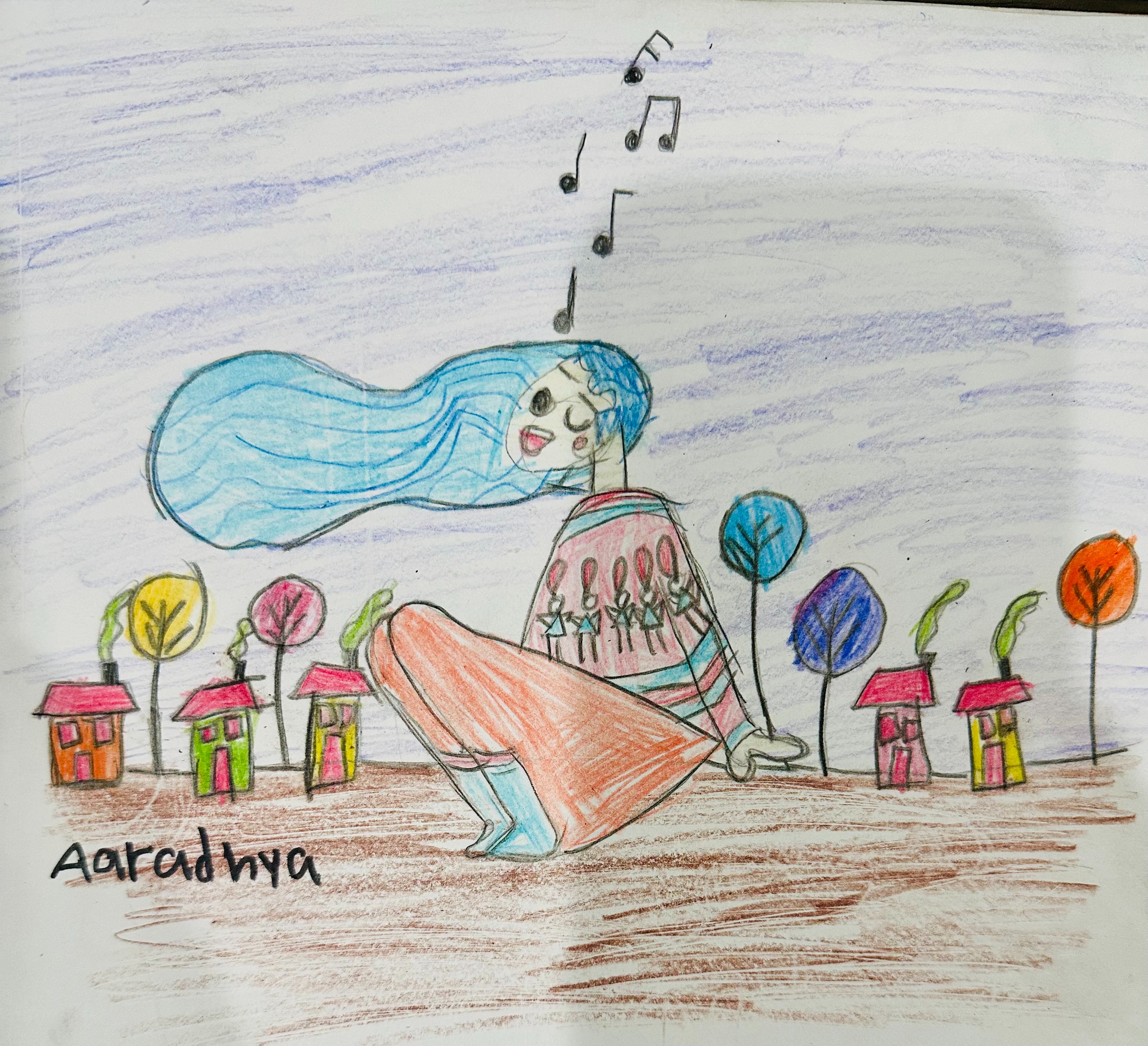 Aaradhya Drawing 9