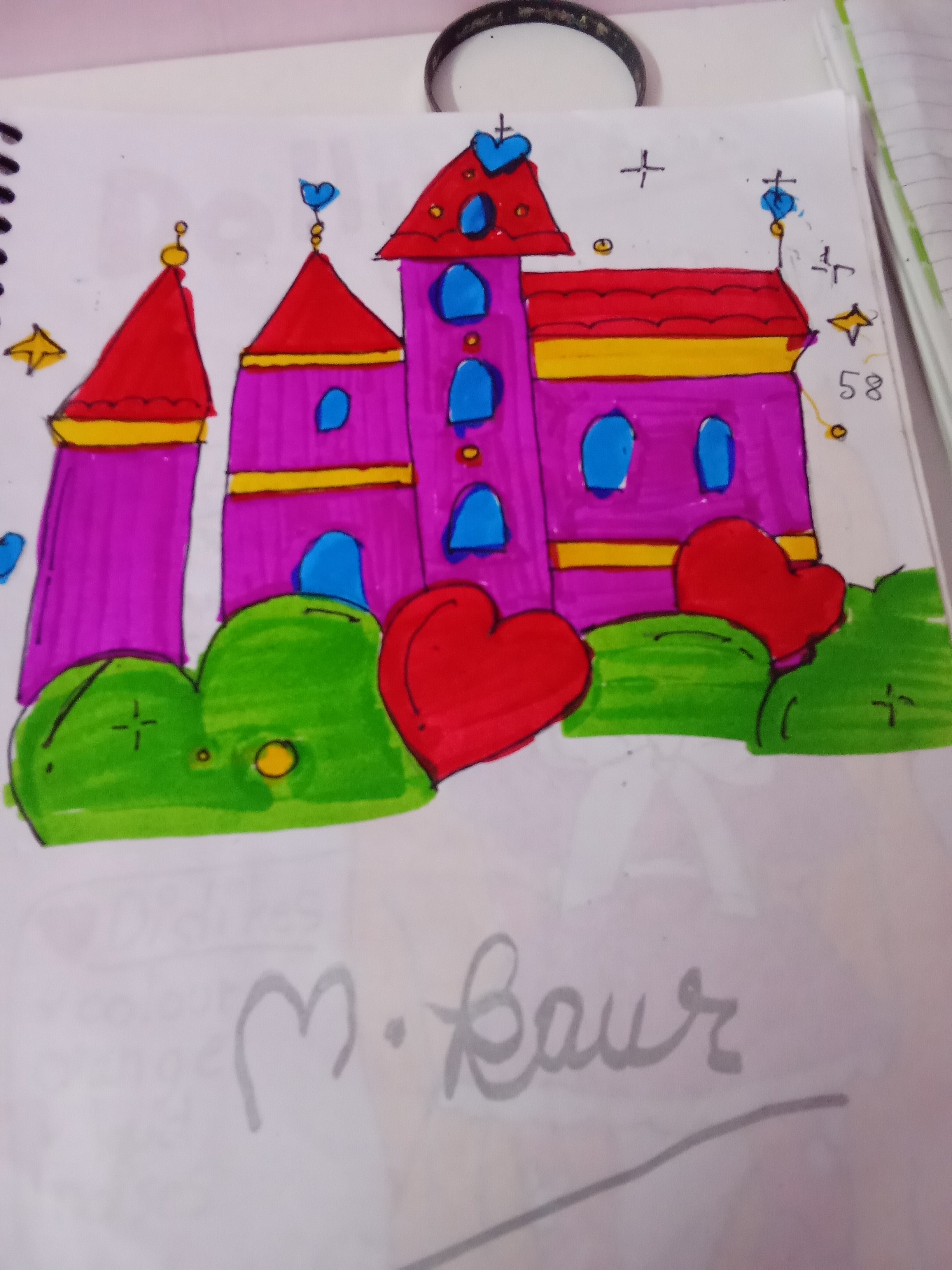Pink castle