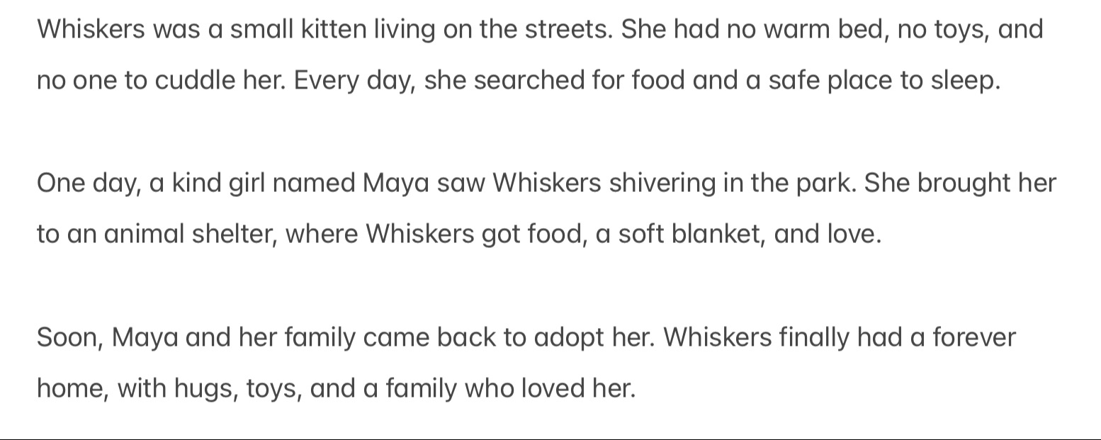 About an animal shelter rescue 