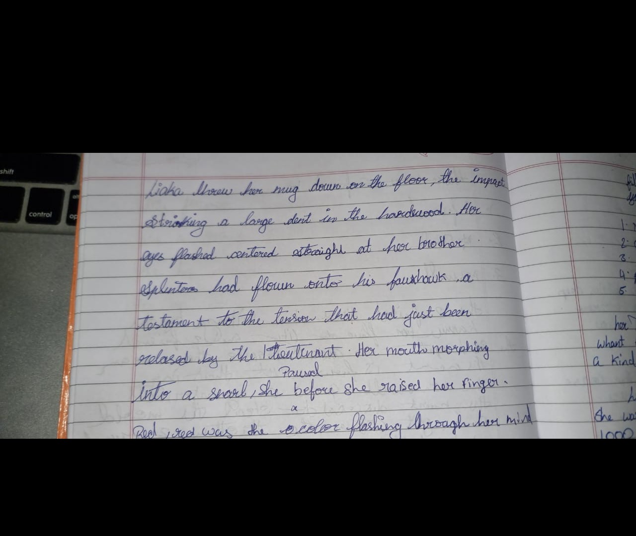 Thananya creative writing