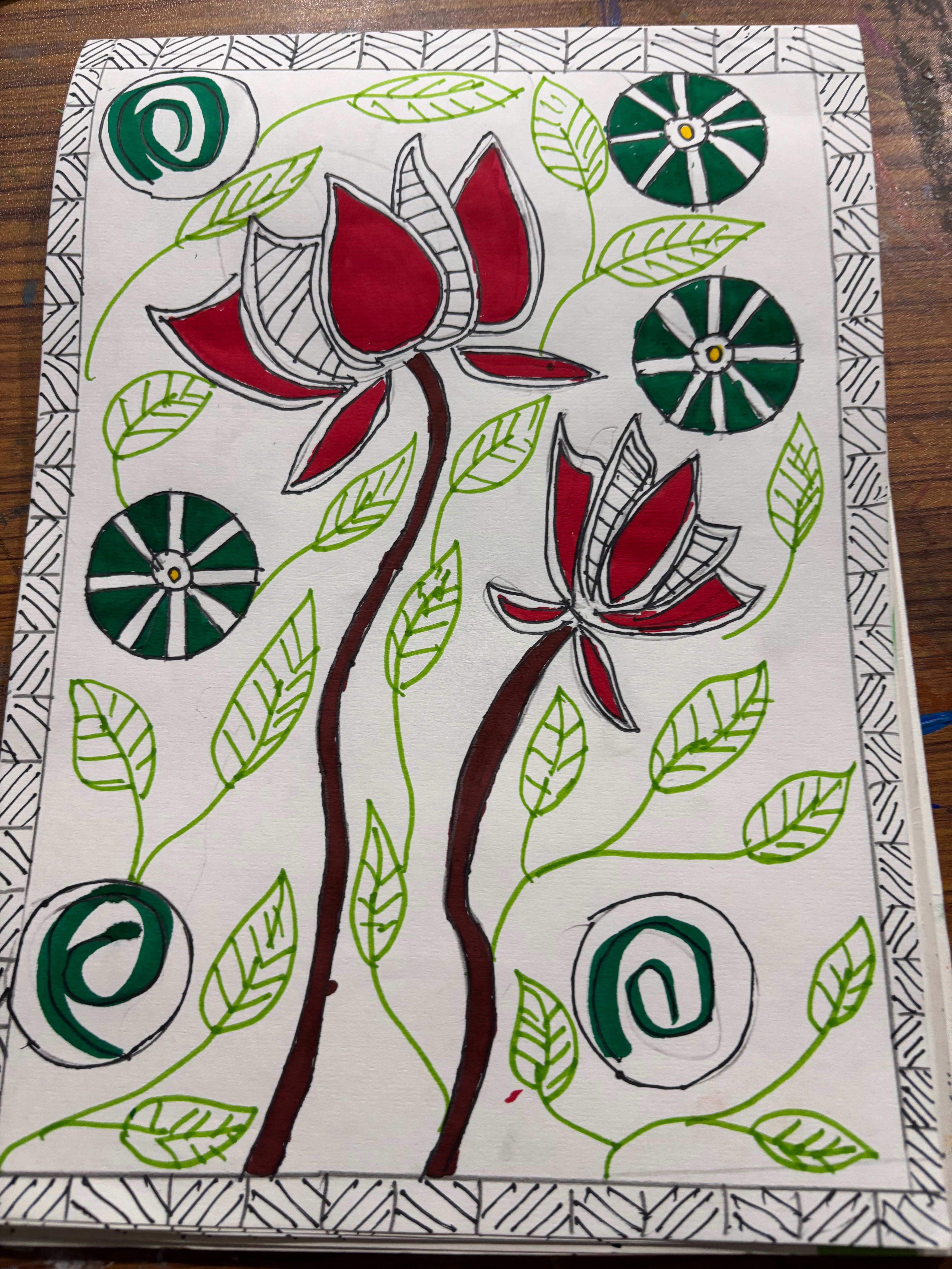 Madhubani art 