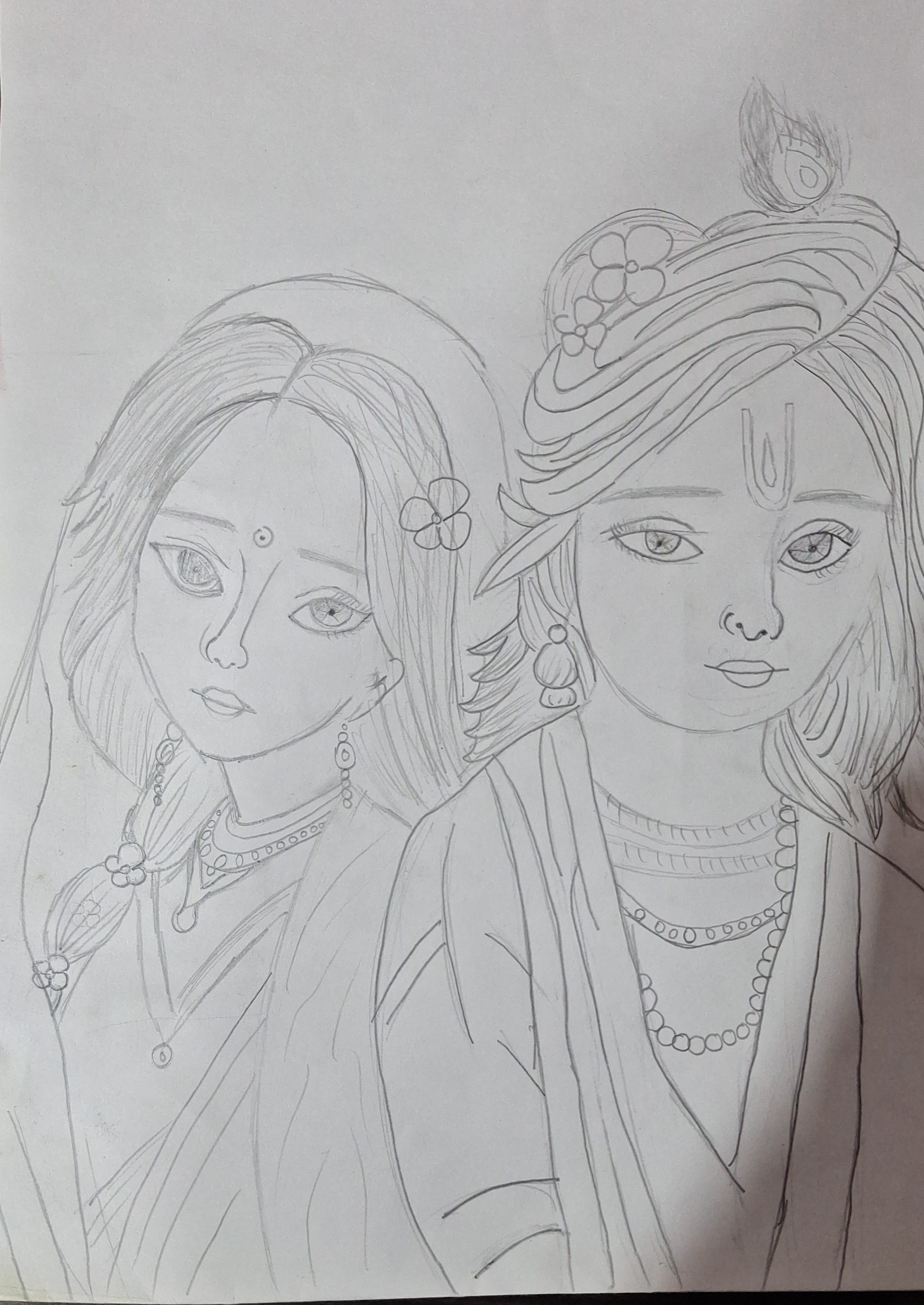 Radha Kishan ART by Yashvi Aswani