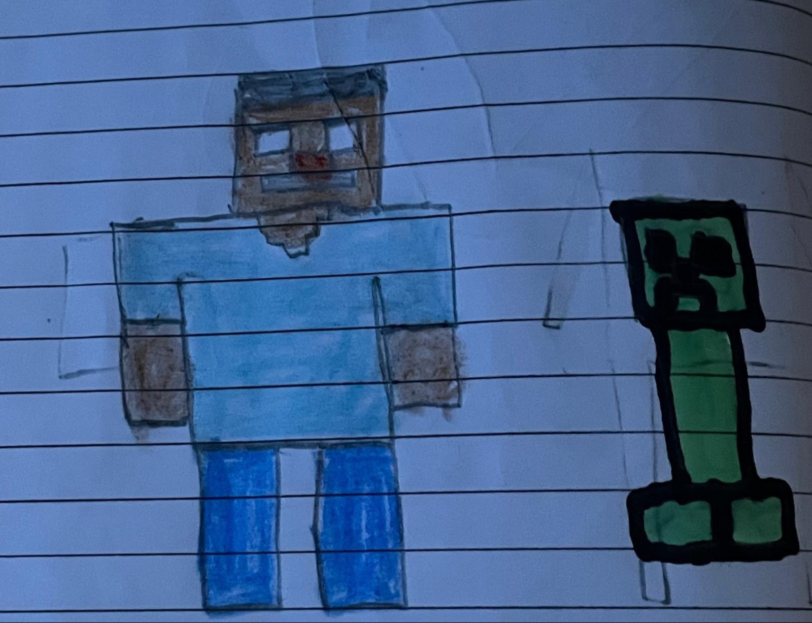 Mine craft characters 