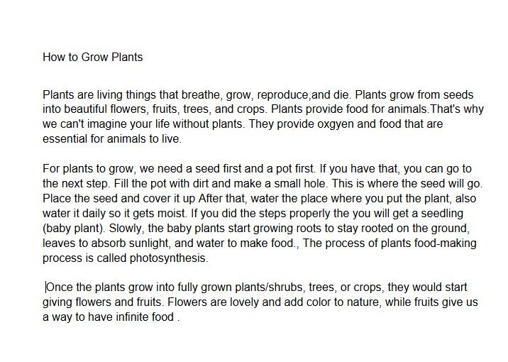 How To Grow Plants