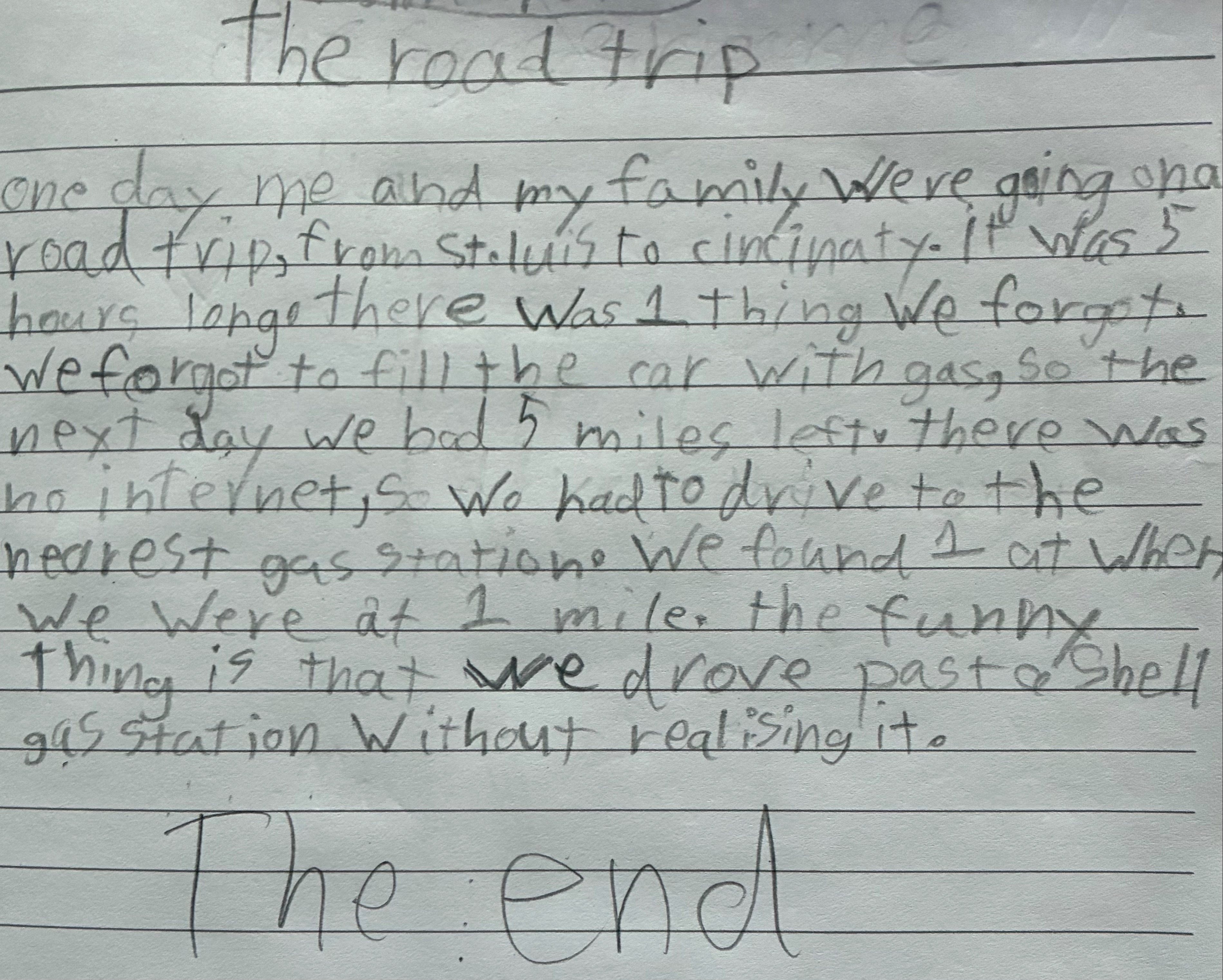 The road trip
