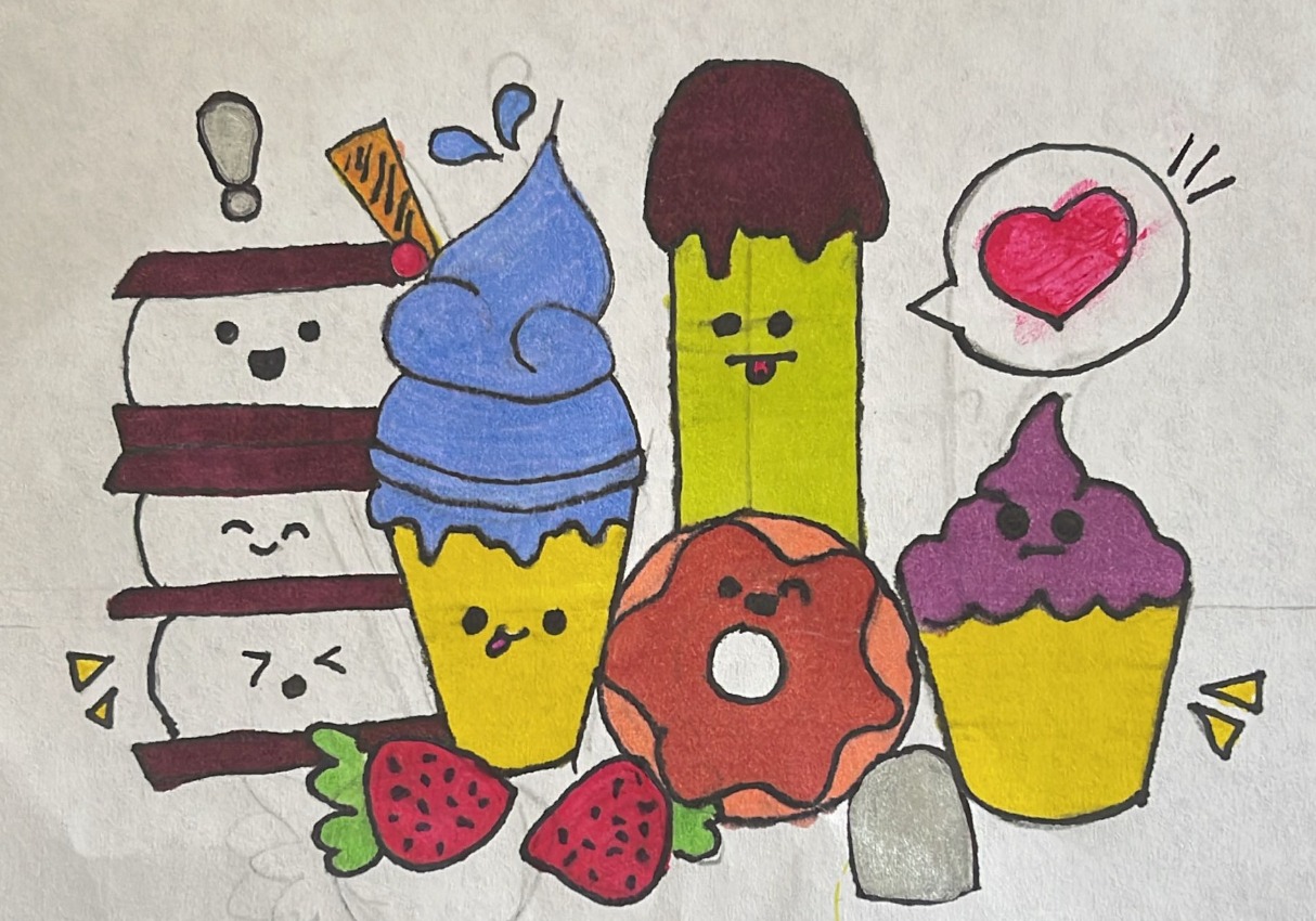dessert doodle!🍬