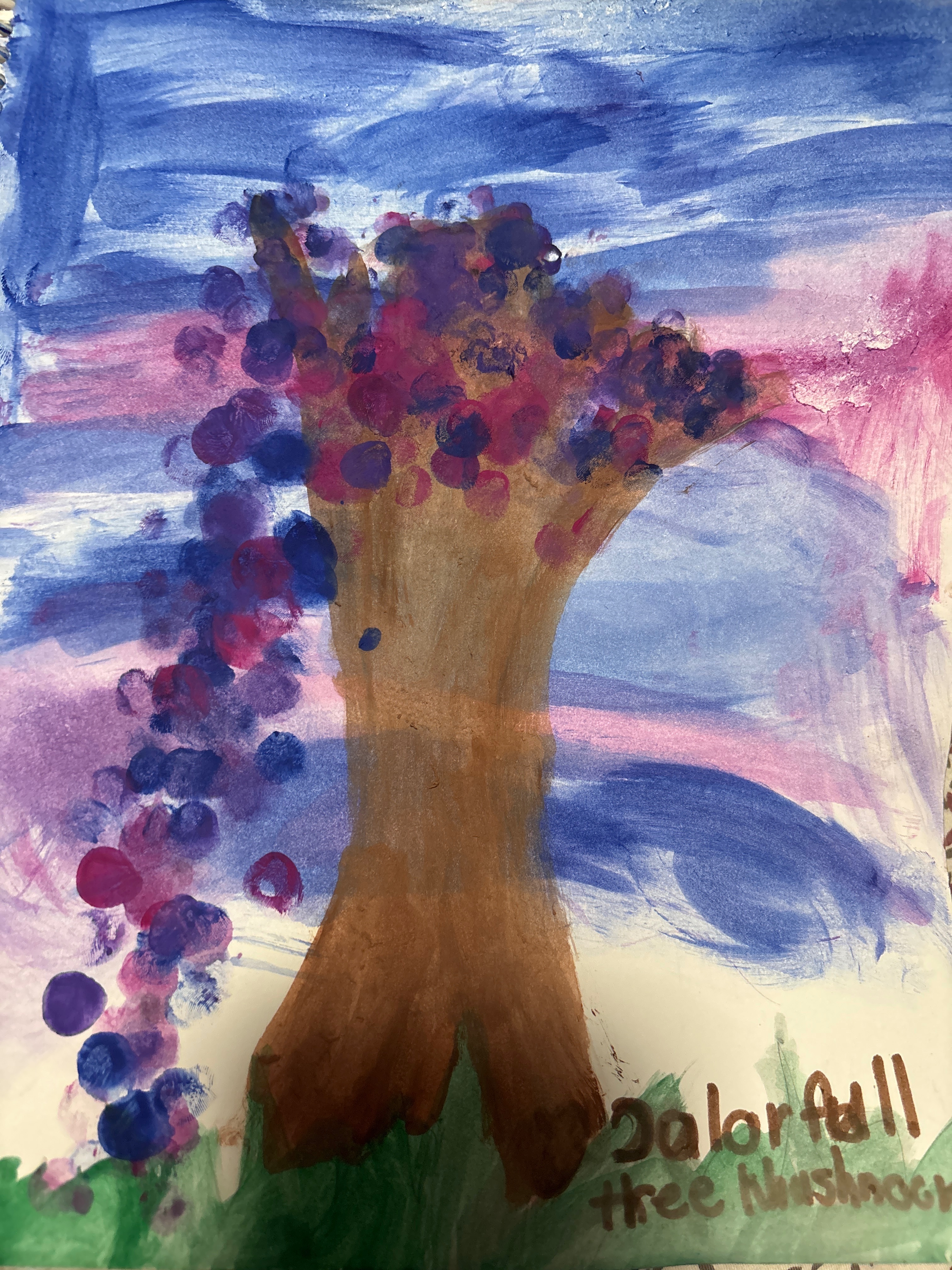 Colour full tree