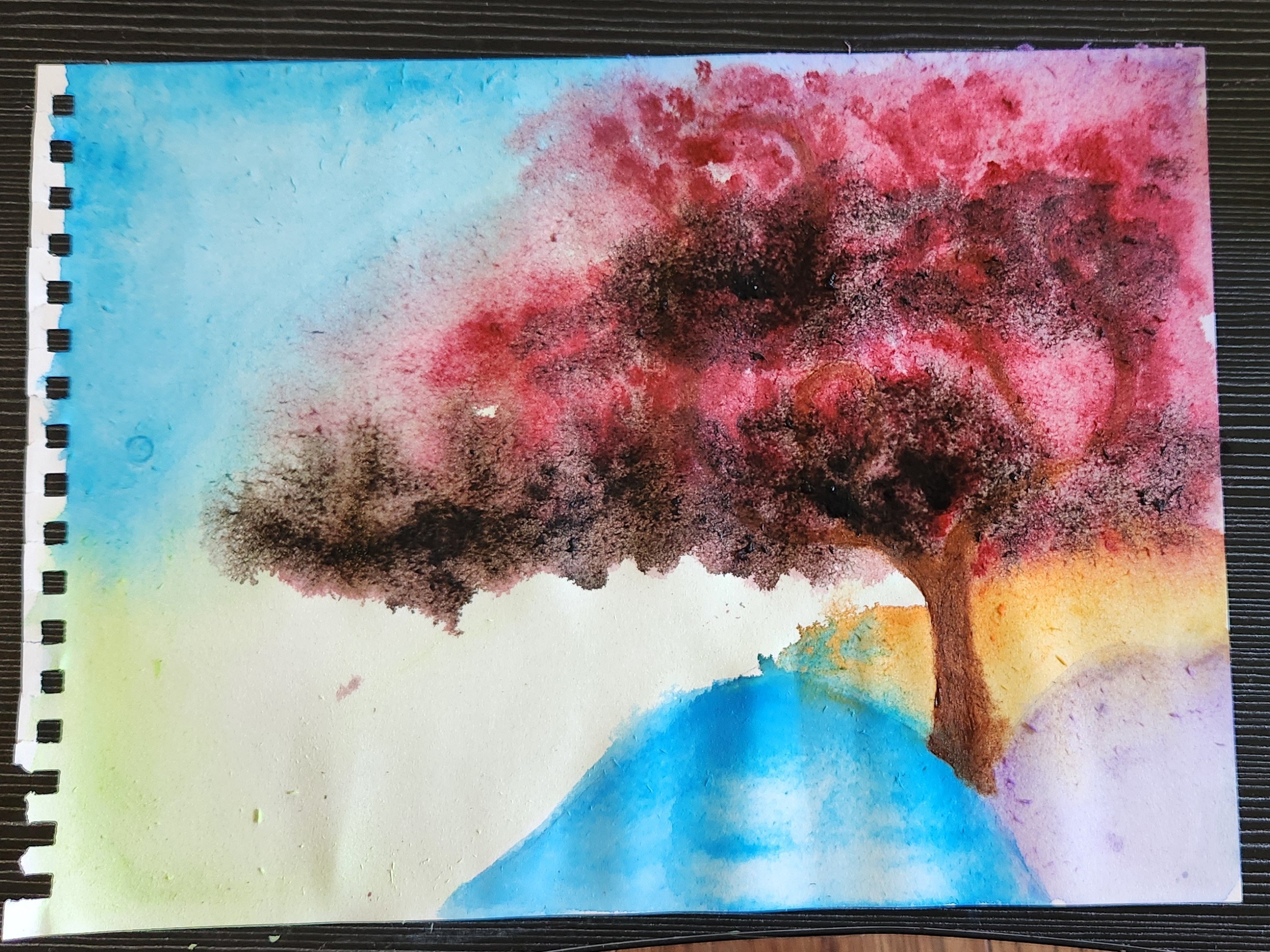 Tree painting 