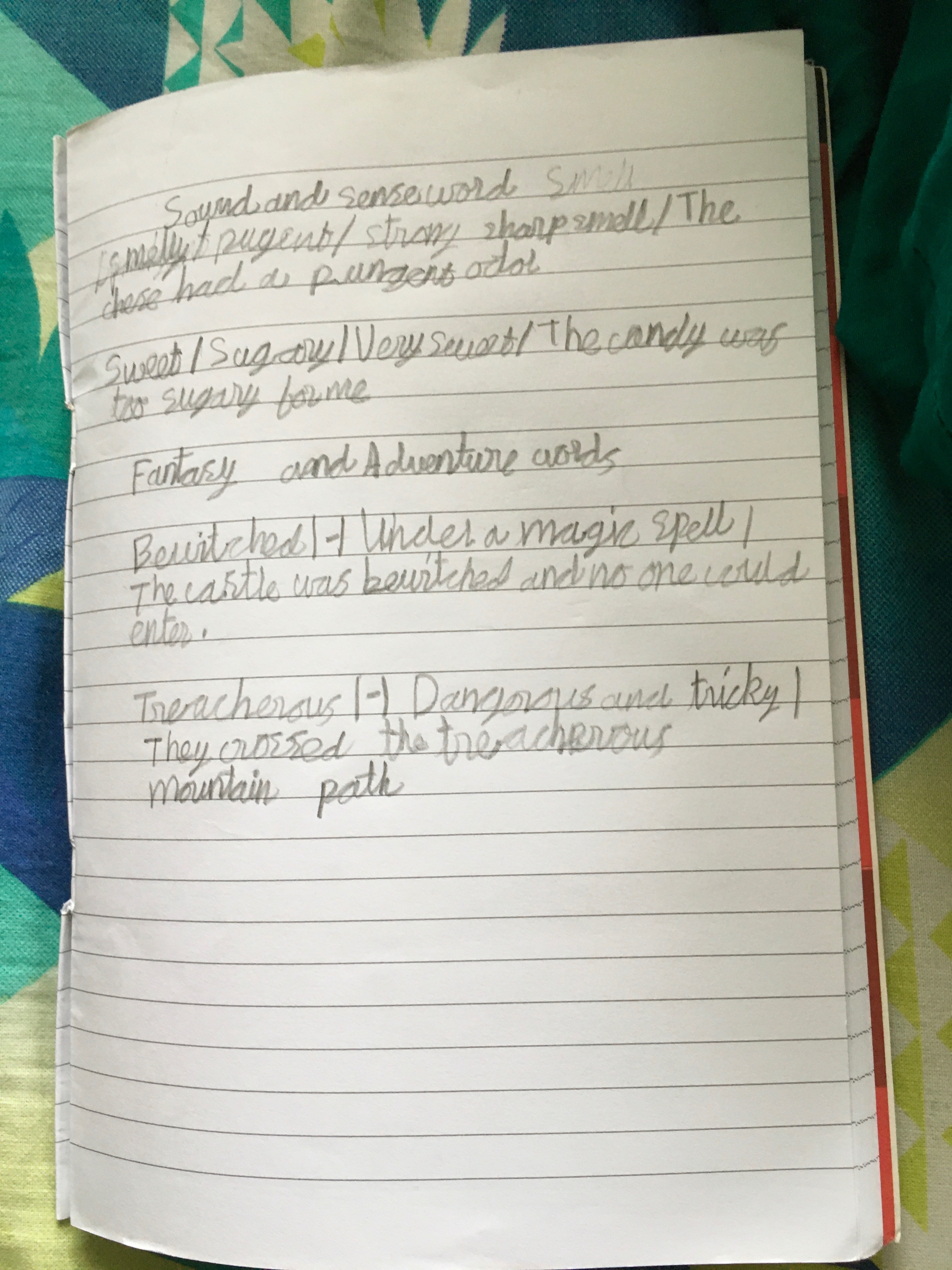 Creative writing vocabulary blank-set2 page 2