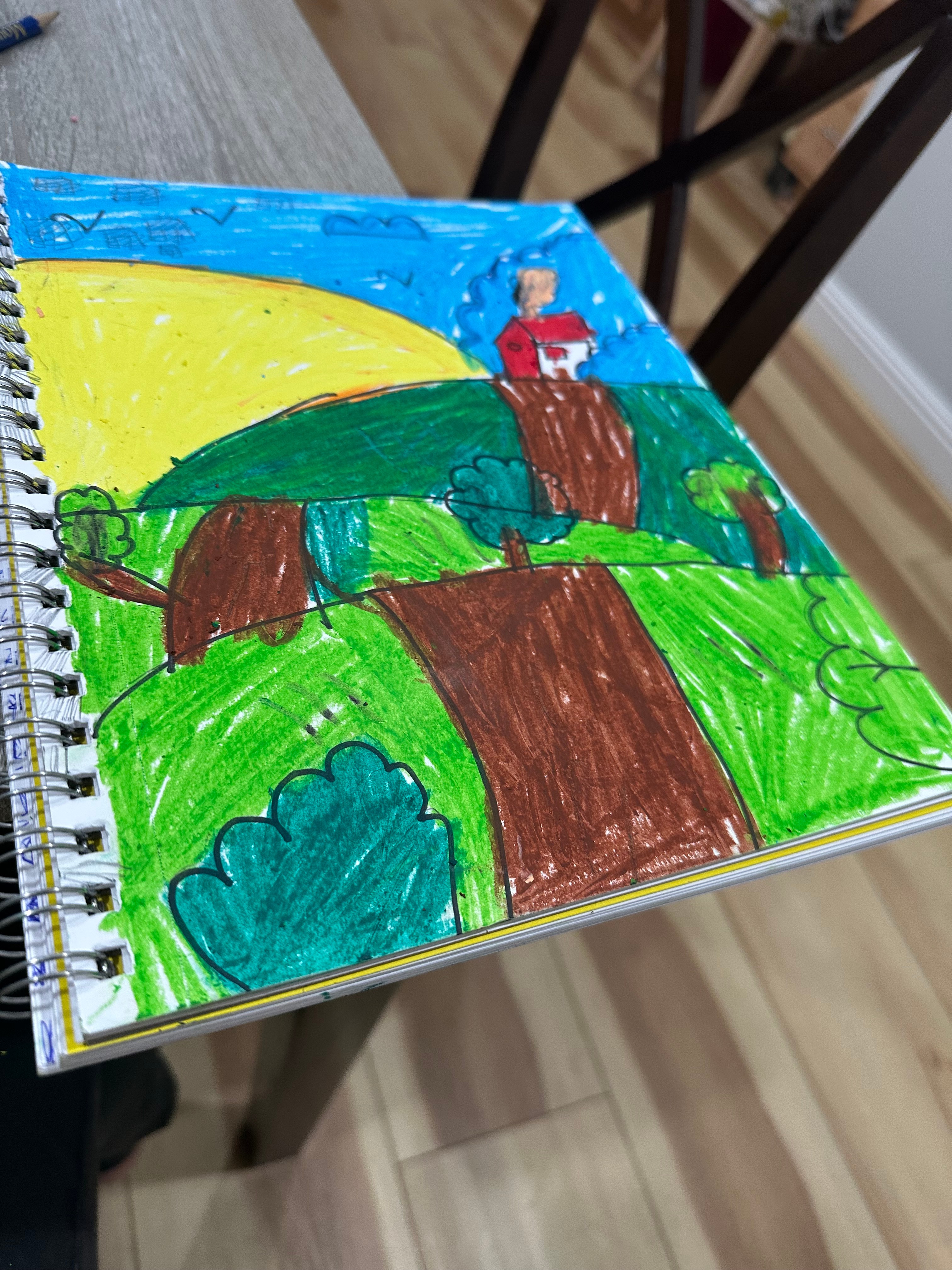 mountain drawing 