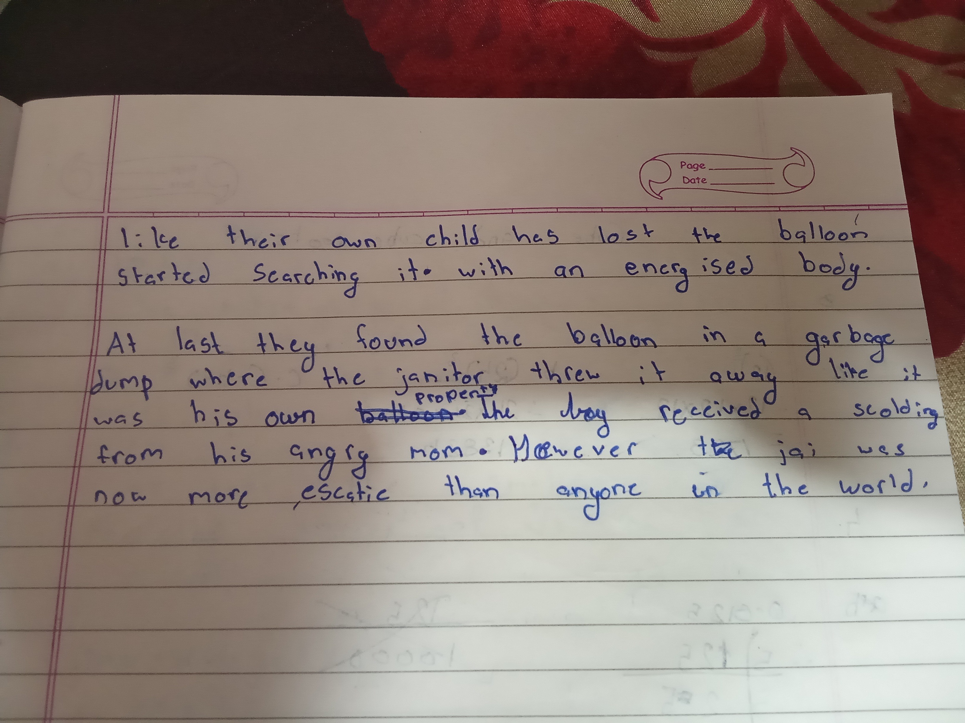 Silent Movie writing Part II