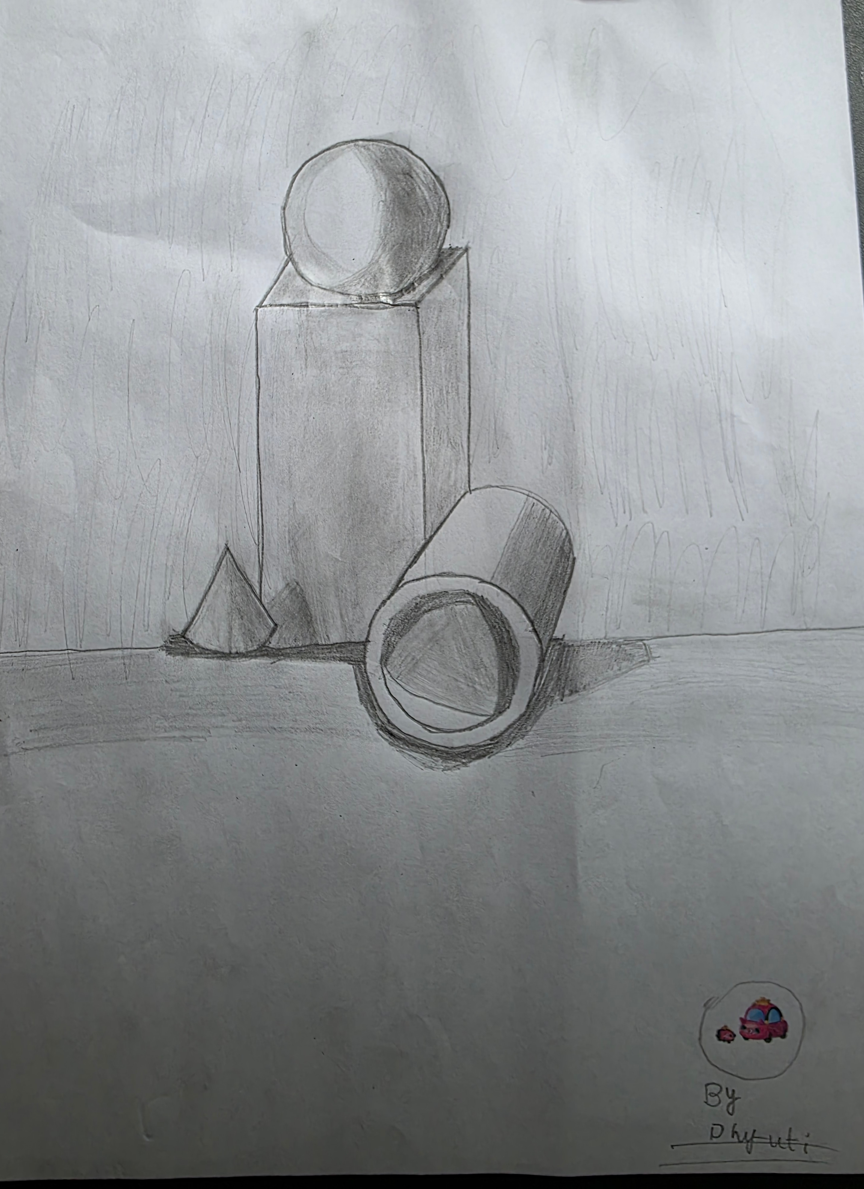 Lovely shapes with shadow