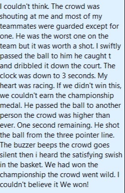 The championship match