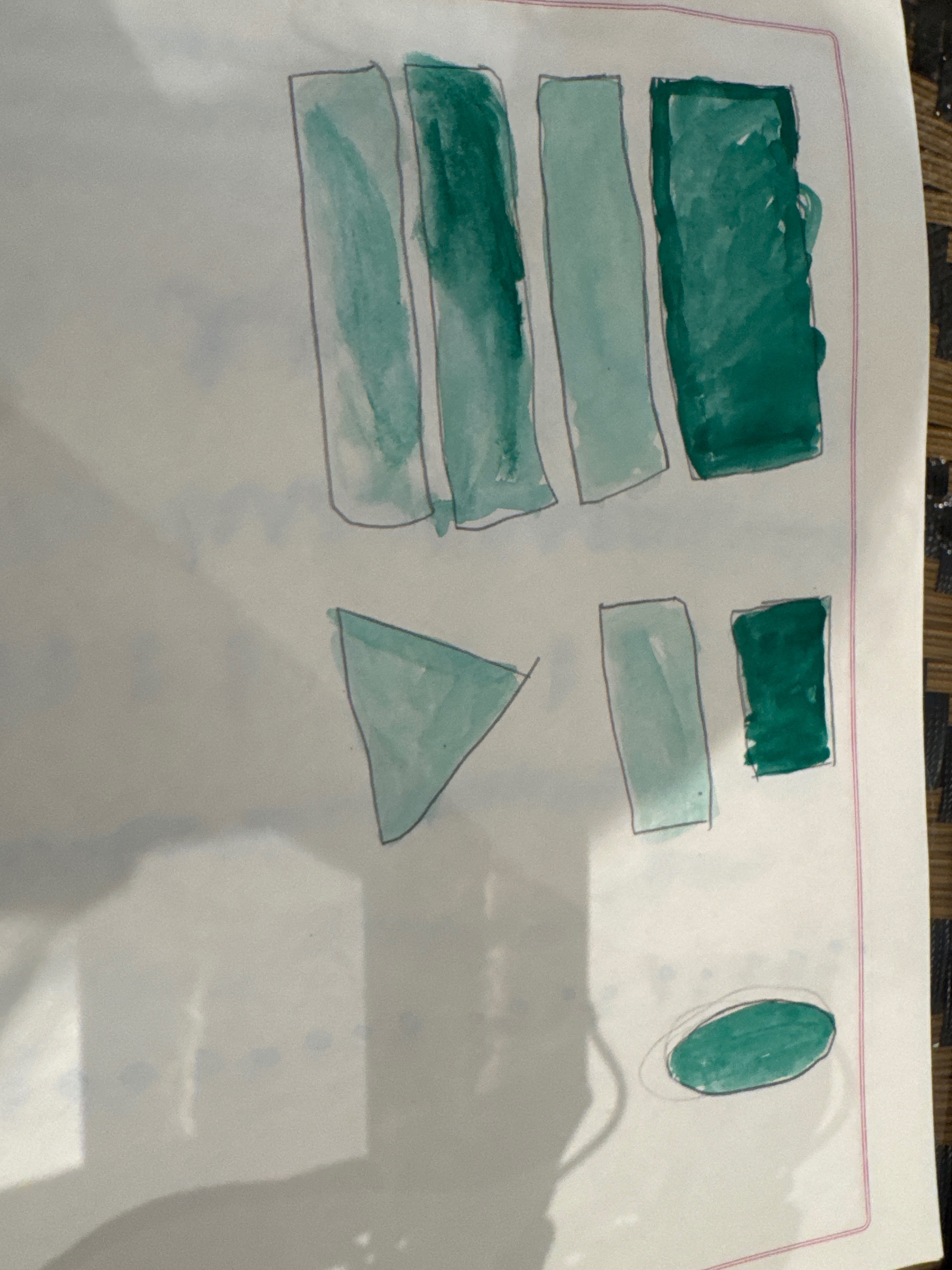 Square rectangles triangles ovals 