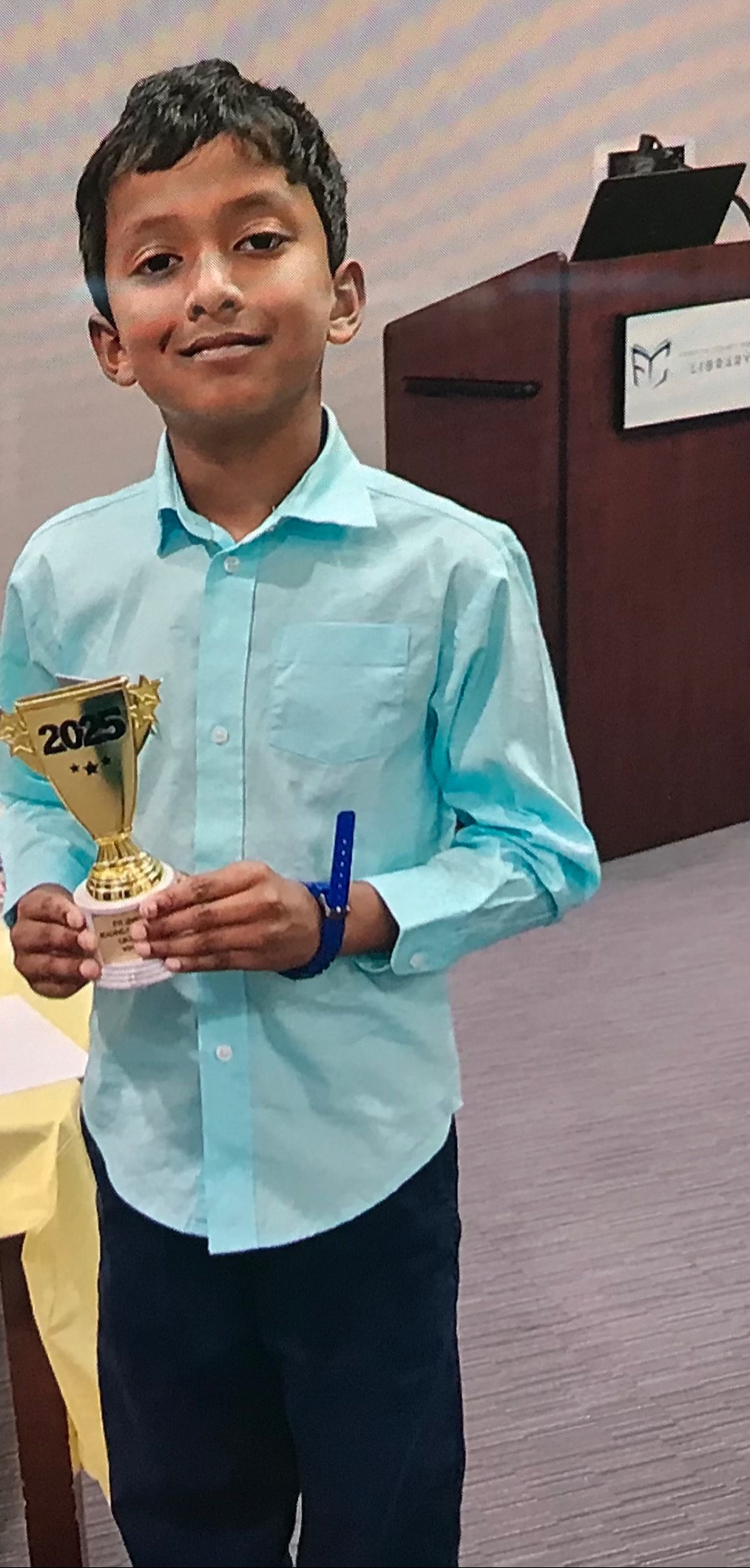 Thank you ..I won the Story presentation Award