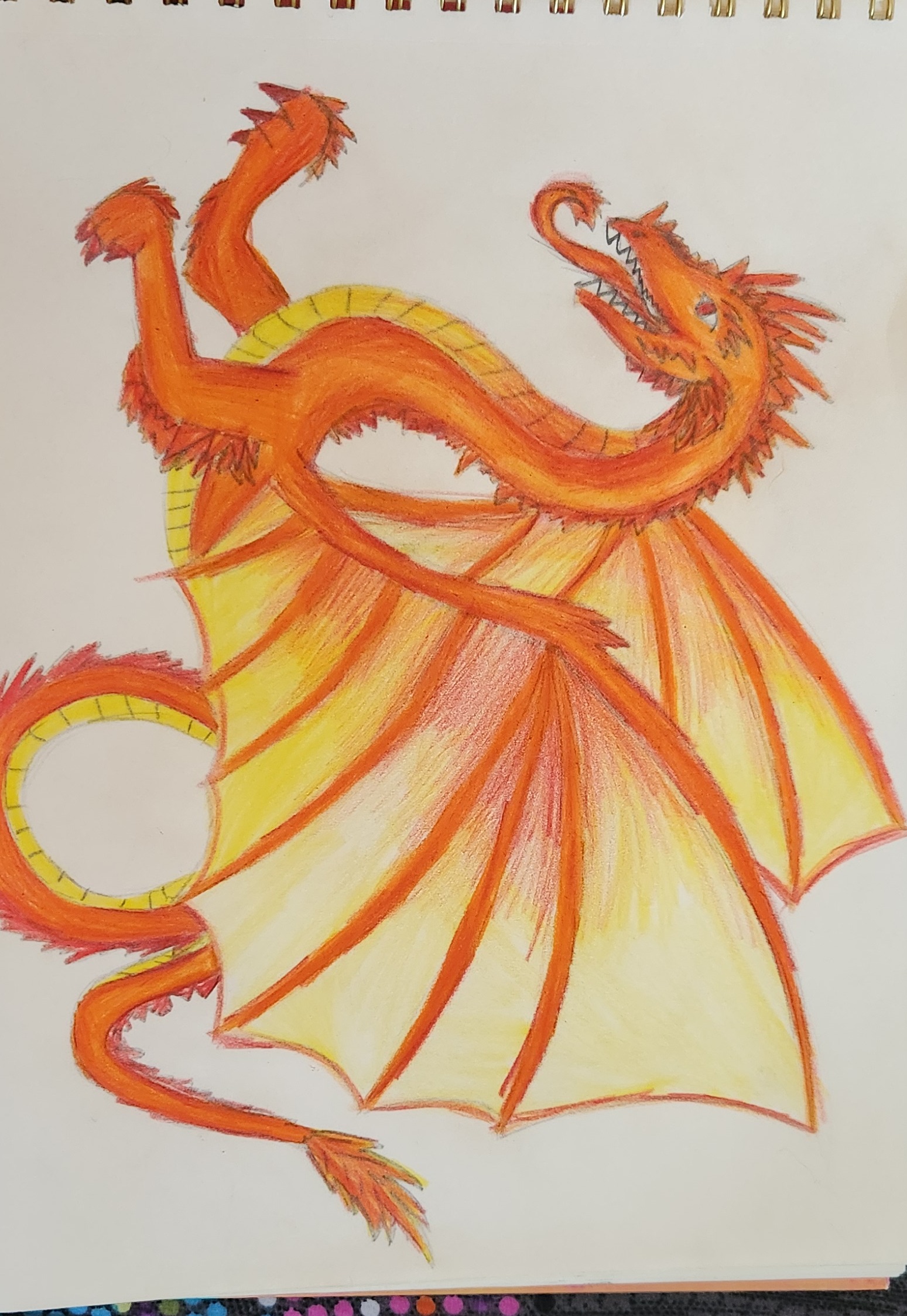 Firey dragon