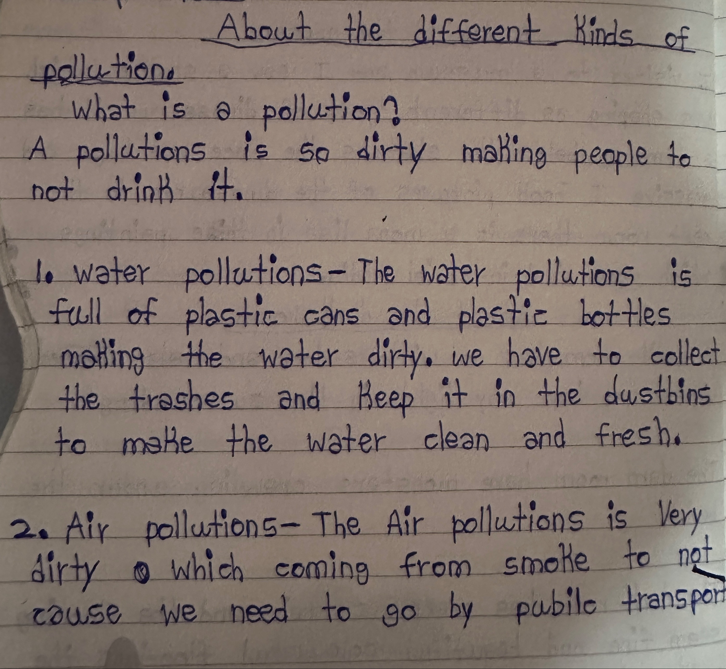 #Pollution 