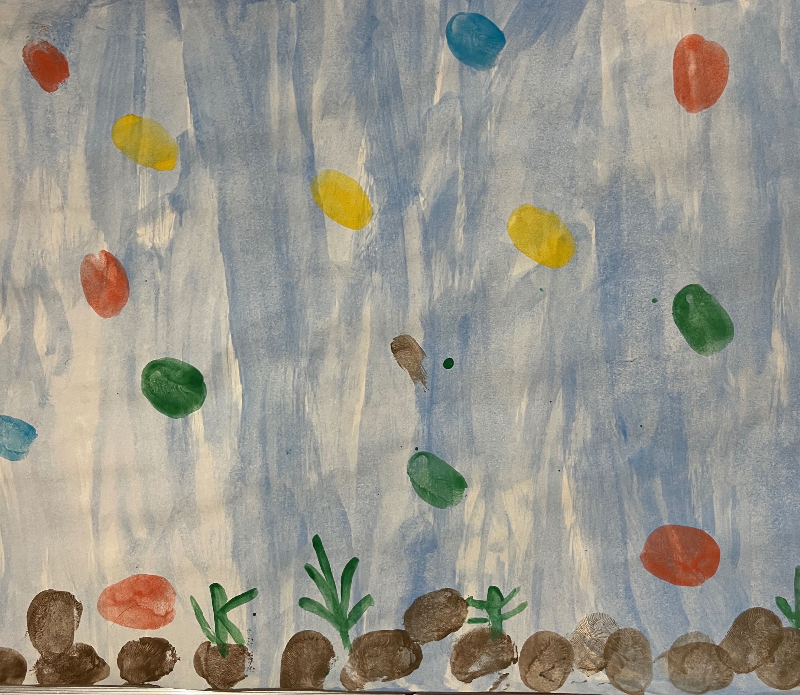 Finger painting