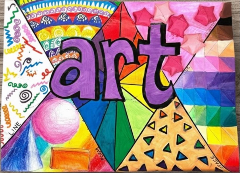 Multi-Design Colourful Art