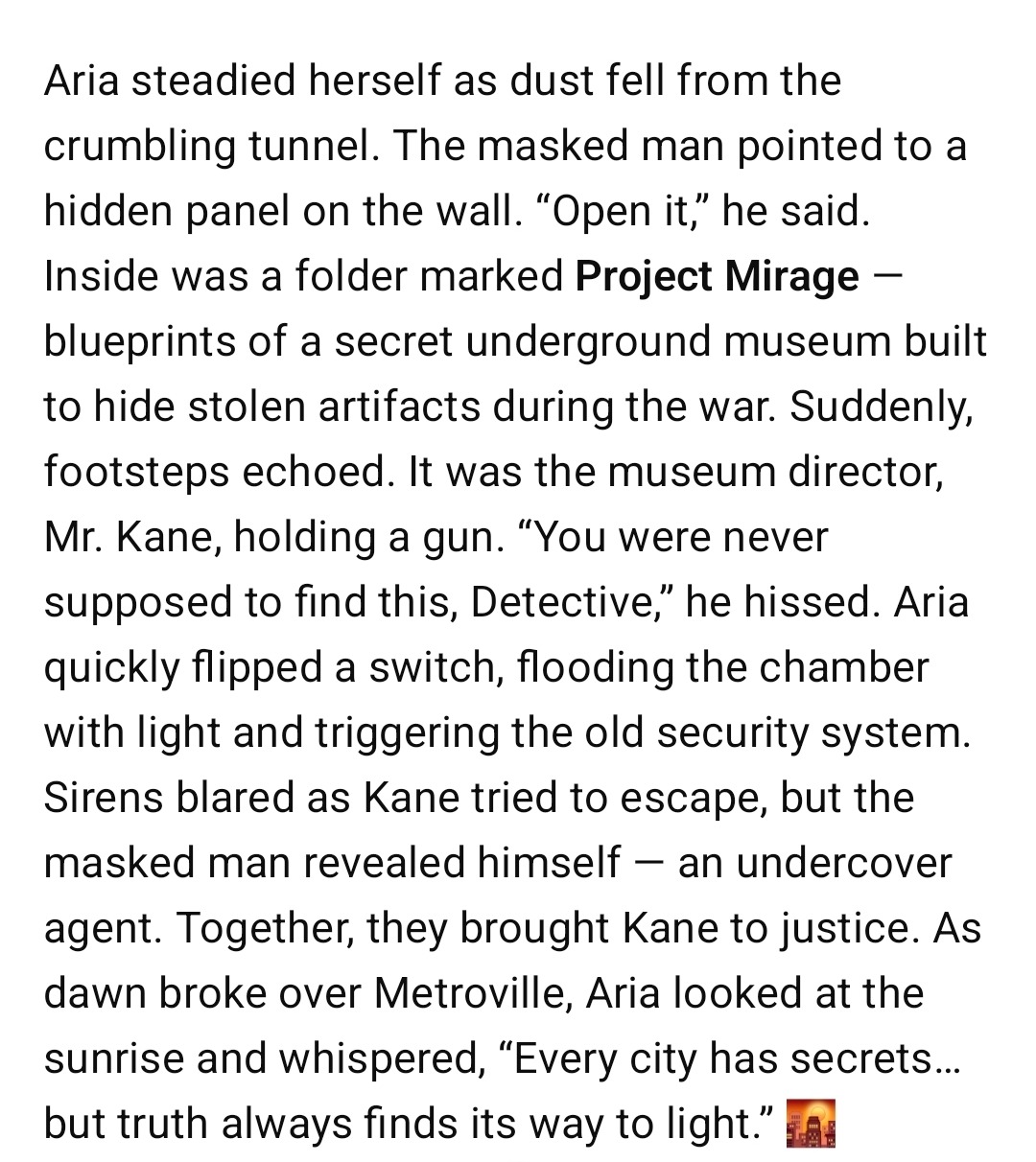 “Shadows of Metroville”
