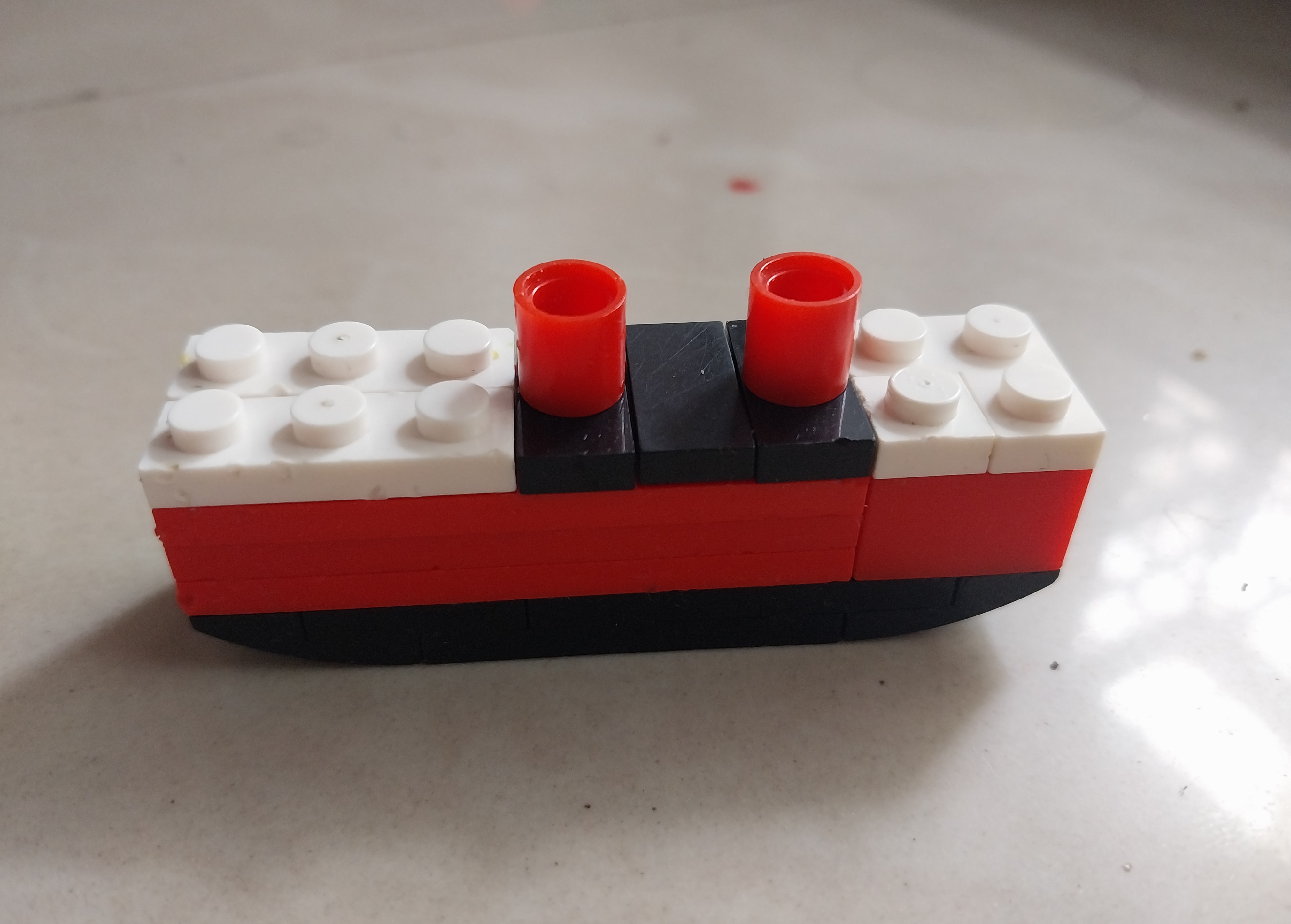 Titanic ship lego building