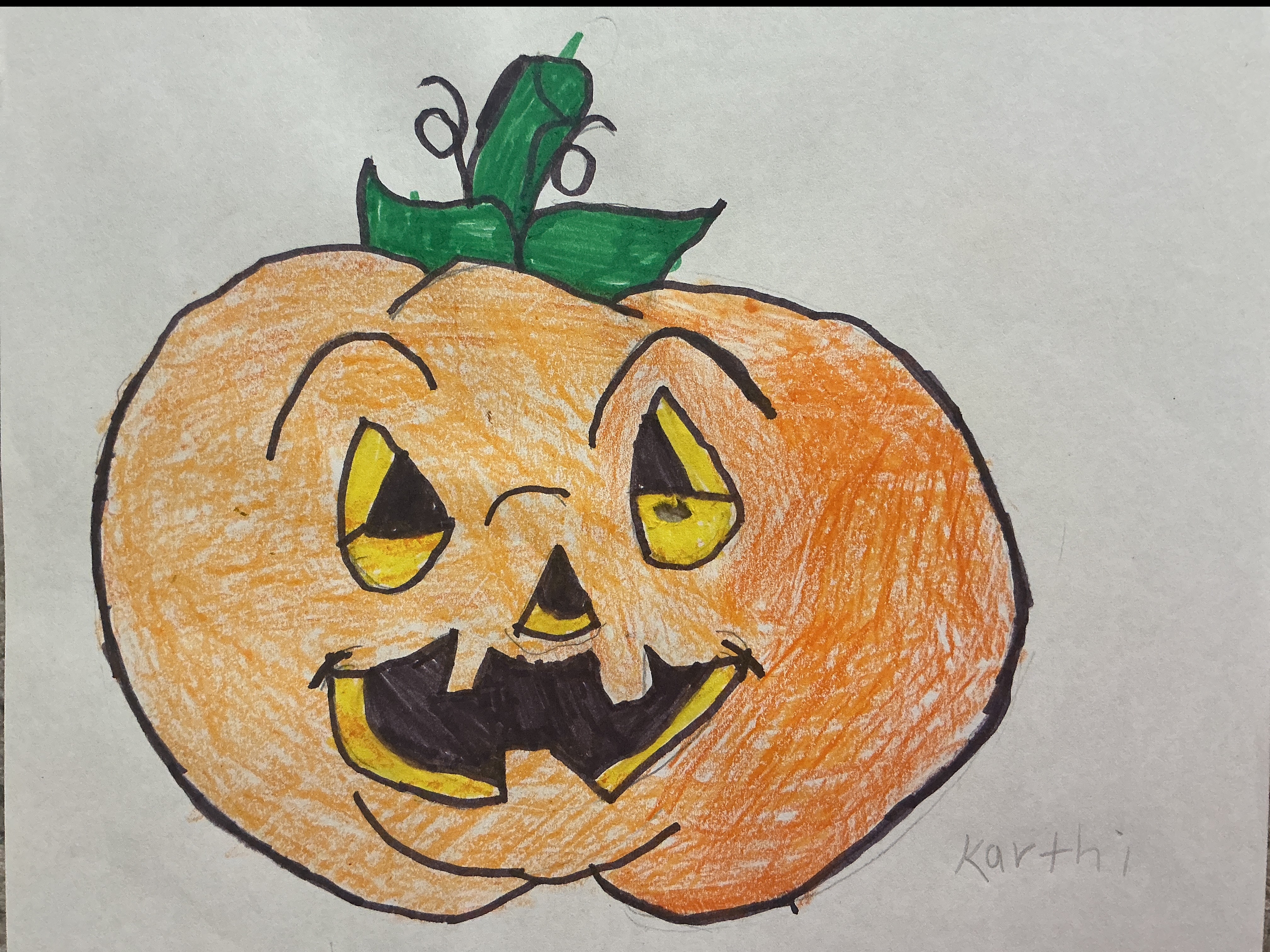 #Lights&FrightsWithArt 🎃Happy Halloween 🎃Trick or treat..b👻👻