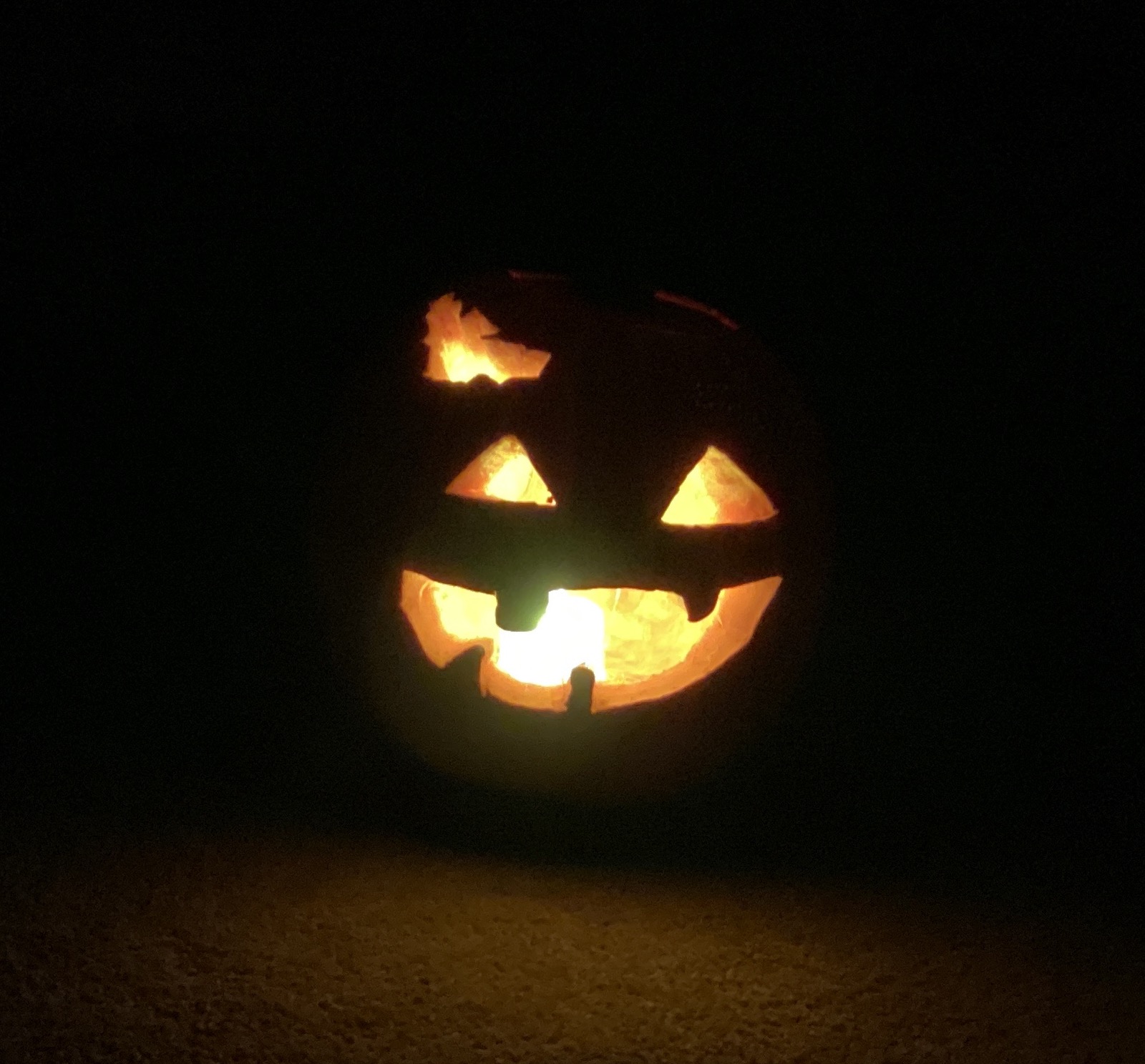 Halloween carving #Lights&FrightsWithArt