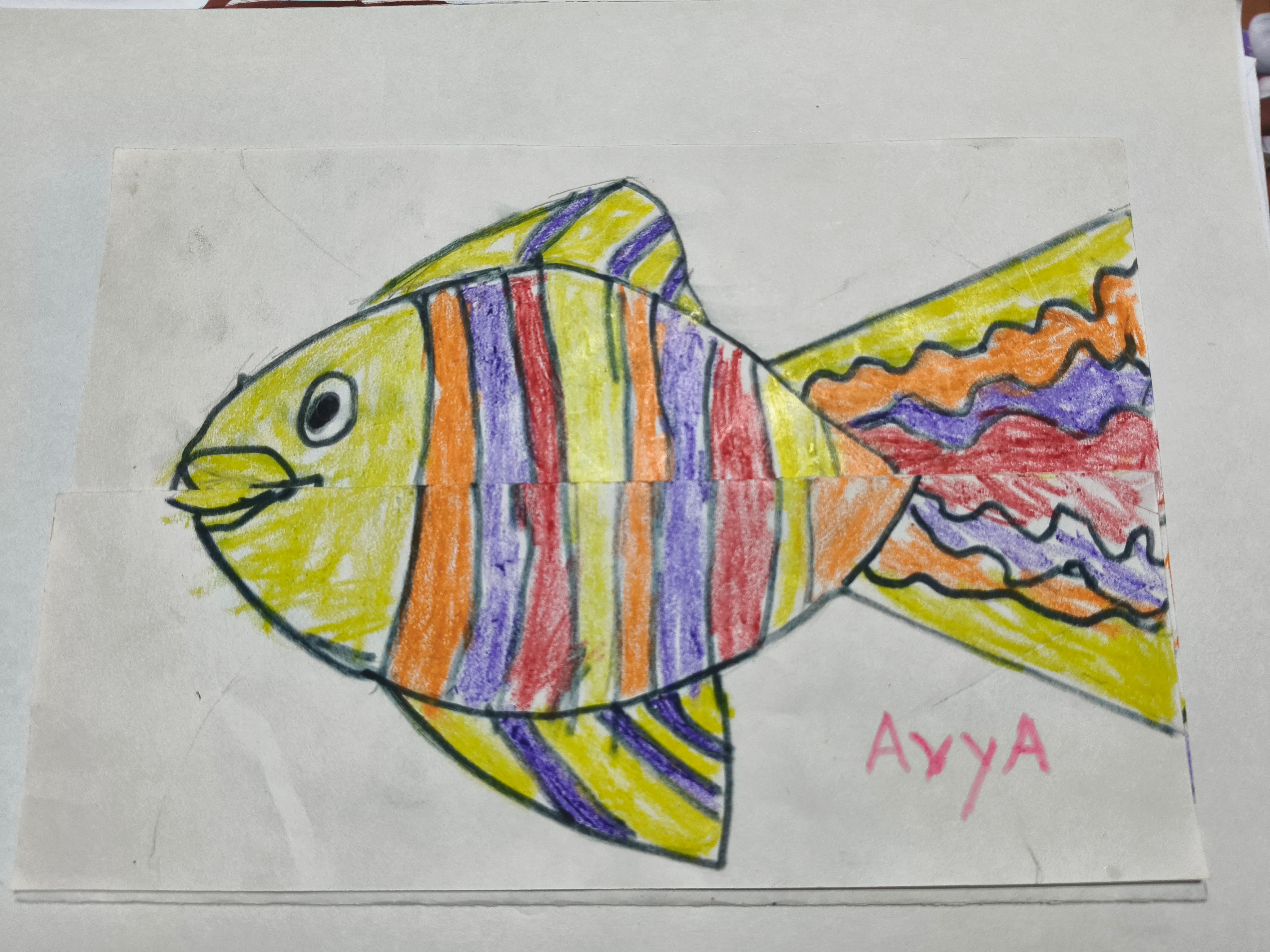 my cute goldy fish