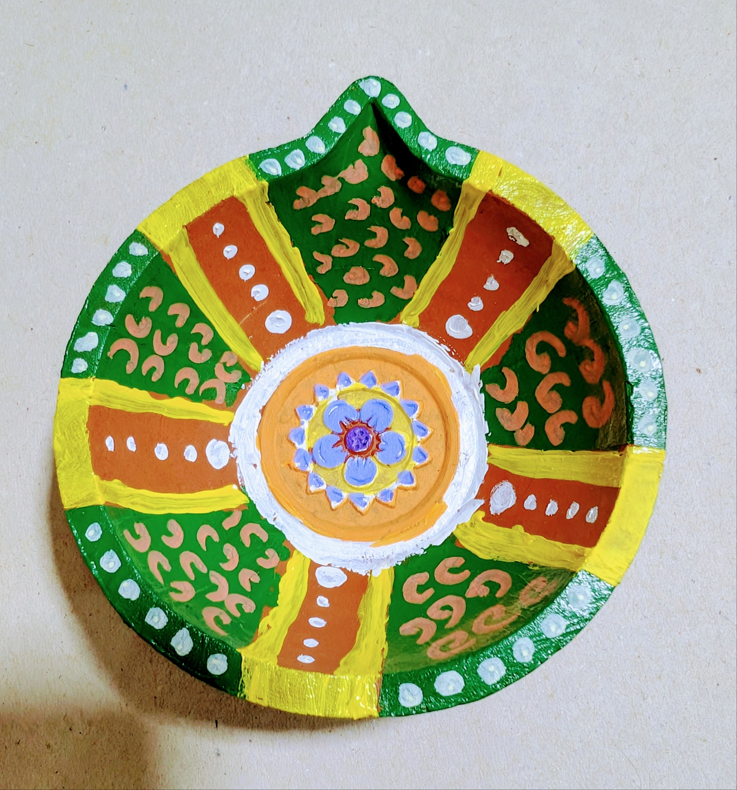 Diya Decoration by Arnav Sharma