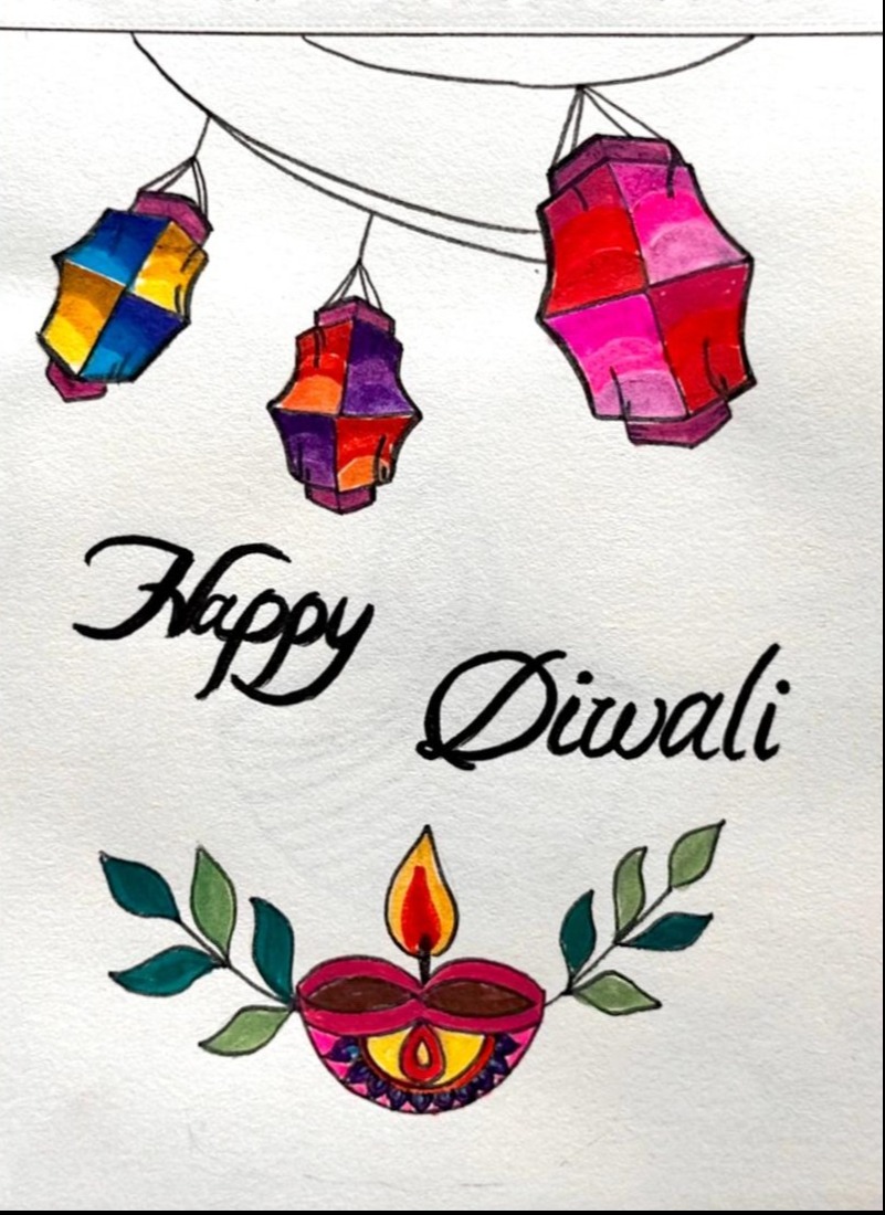 Diwali Front Page Art